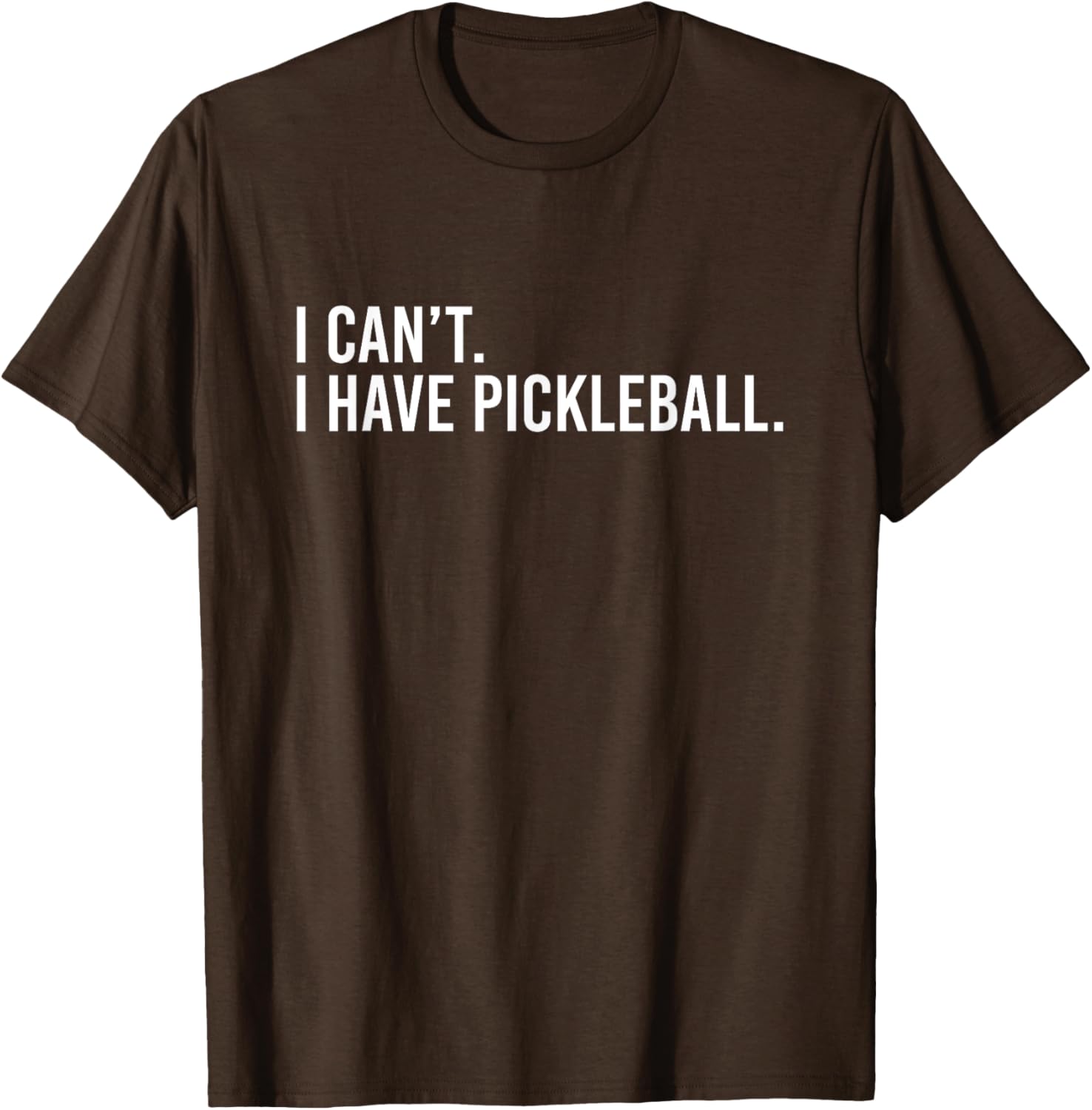 Cool Pickleball Coach T-Shirt I Can't I Have Pickleball Apparel - 5