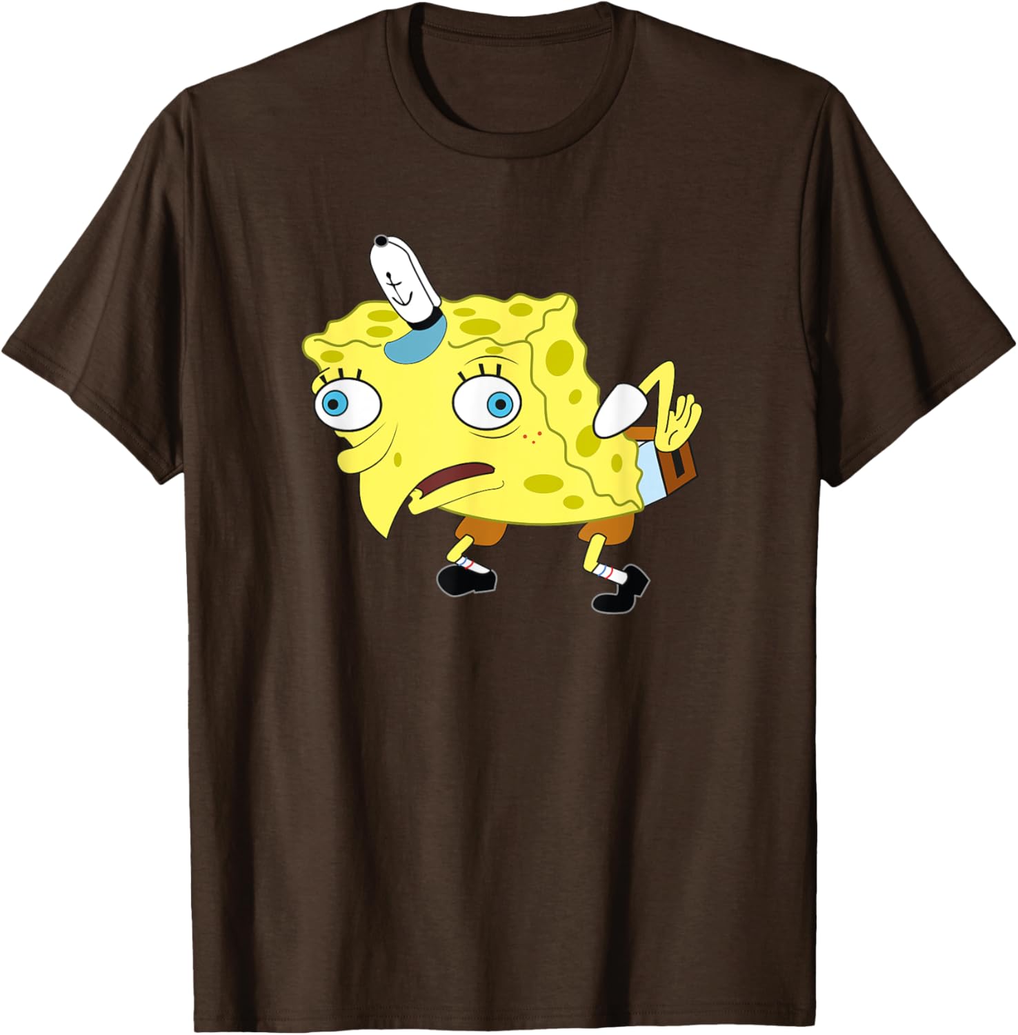 Mademark SpongeBob SquarePants Are You Mocking Me T-Shirt for Fans - 5