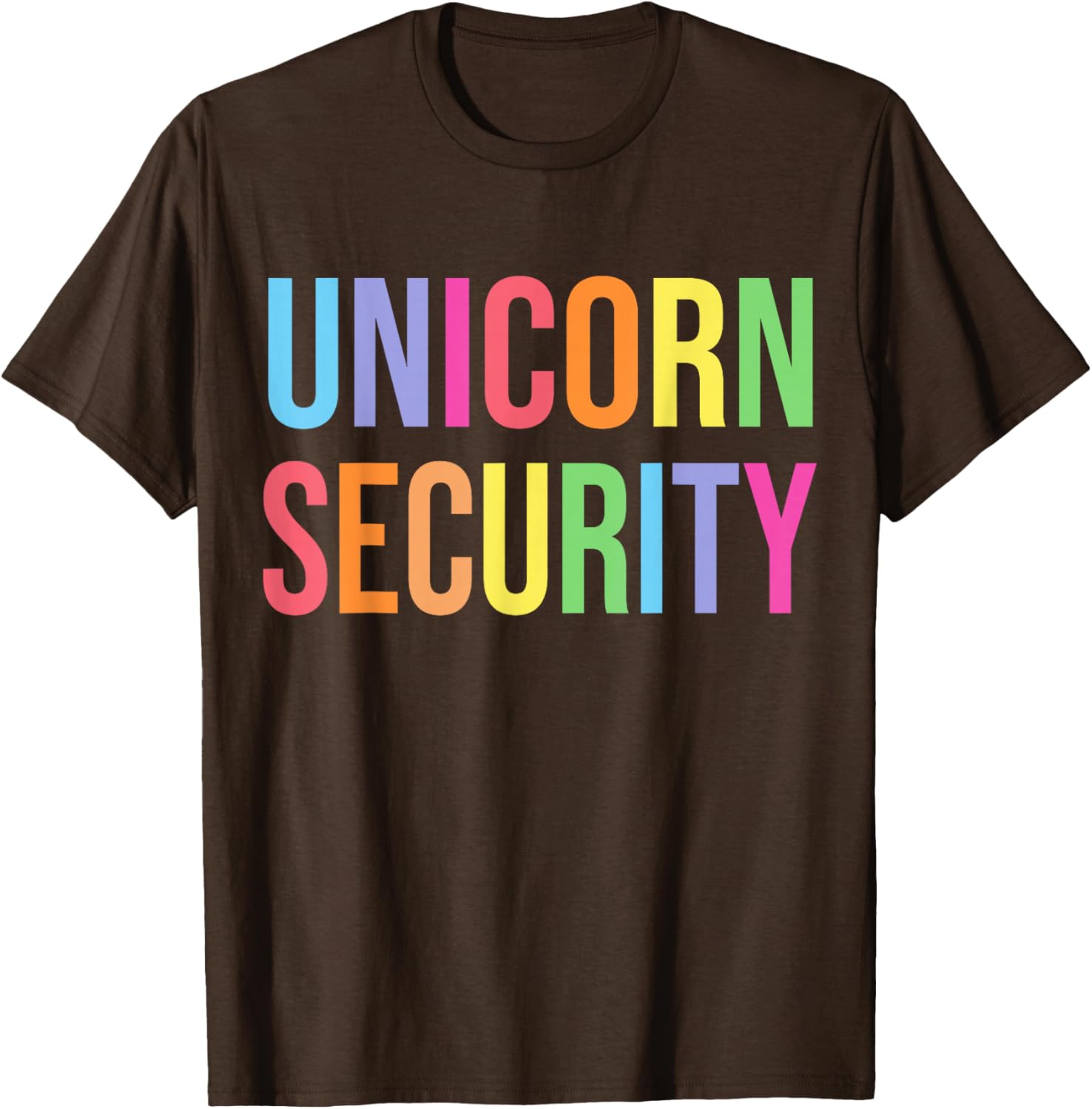 Halloween Family Costume Unicorn Security T-Shirt for Mom, Dad, Daughter - 3