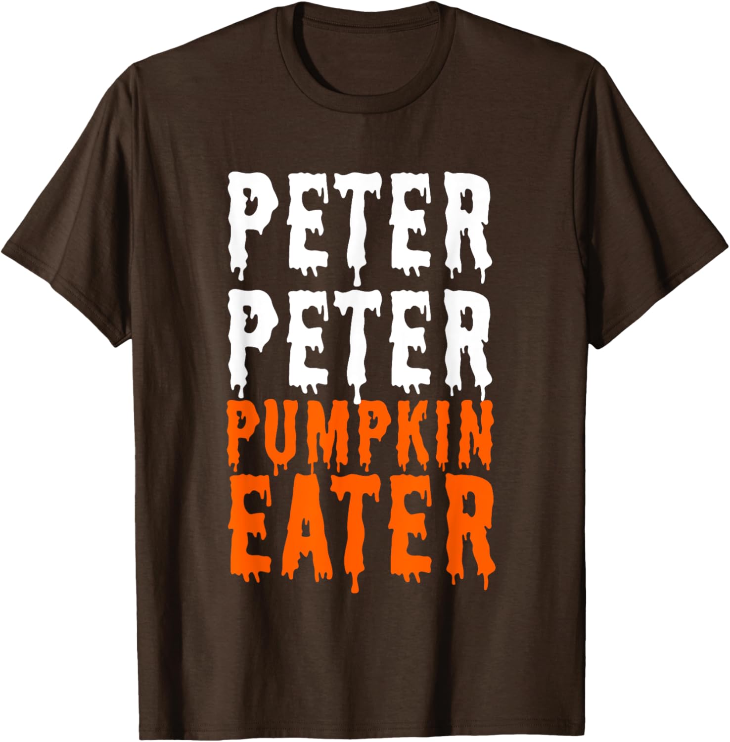 Peter Pumpkin Eater Halloween Costume T-Shirt for Couples and Men - 18