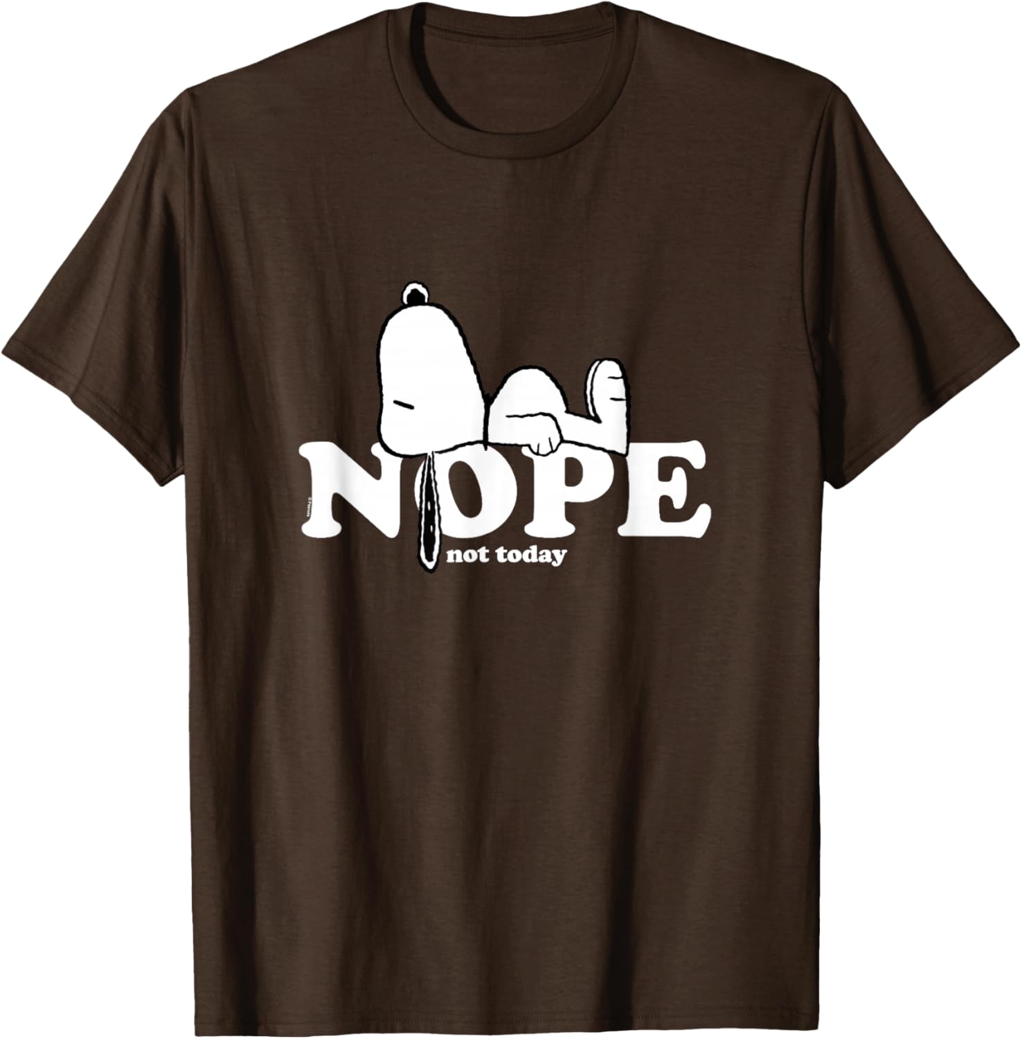 Snoopy Nope T-Shirt Fun Graphic Tee for Casual Wear and Gifts - 4