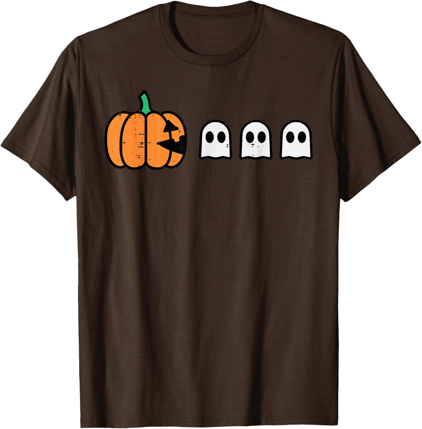 Halloween Gamer Pumpkin Ghost T-Shirt for Men Boys and Kids - 25
