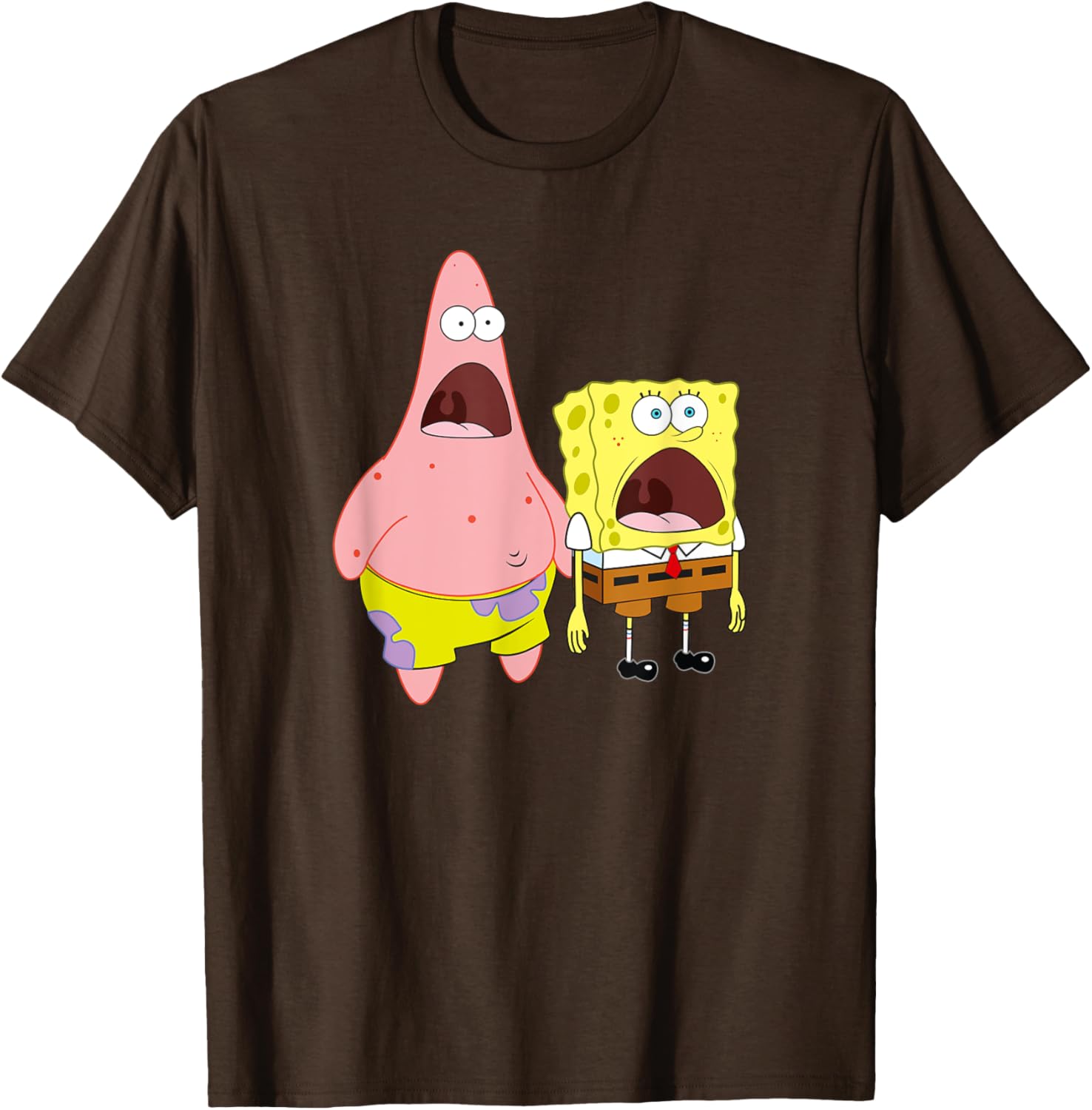 Mademark x SpongeBob SquarePants Wide Eyed Surprise T-Shirt for Fans - 16