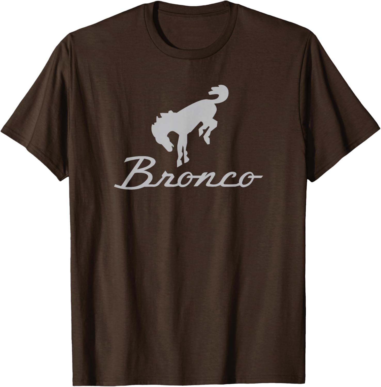 Ford Bronco Gray Logo T-Shirt for Stylish Outdoor Adventures - 9