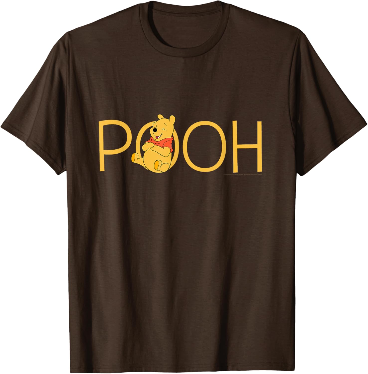 Disney Winnie the Pooh Classic Lettering T-Shirt for Kids and Adults - 2