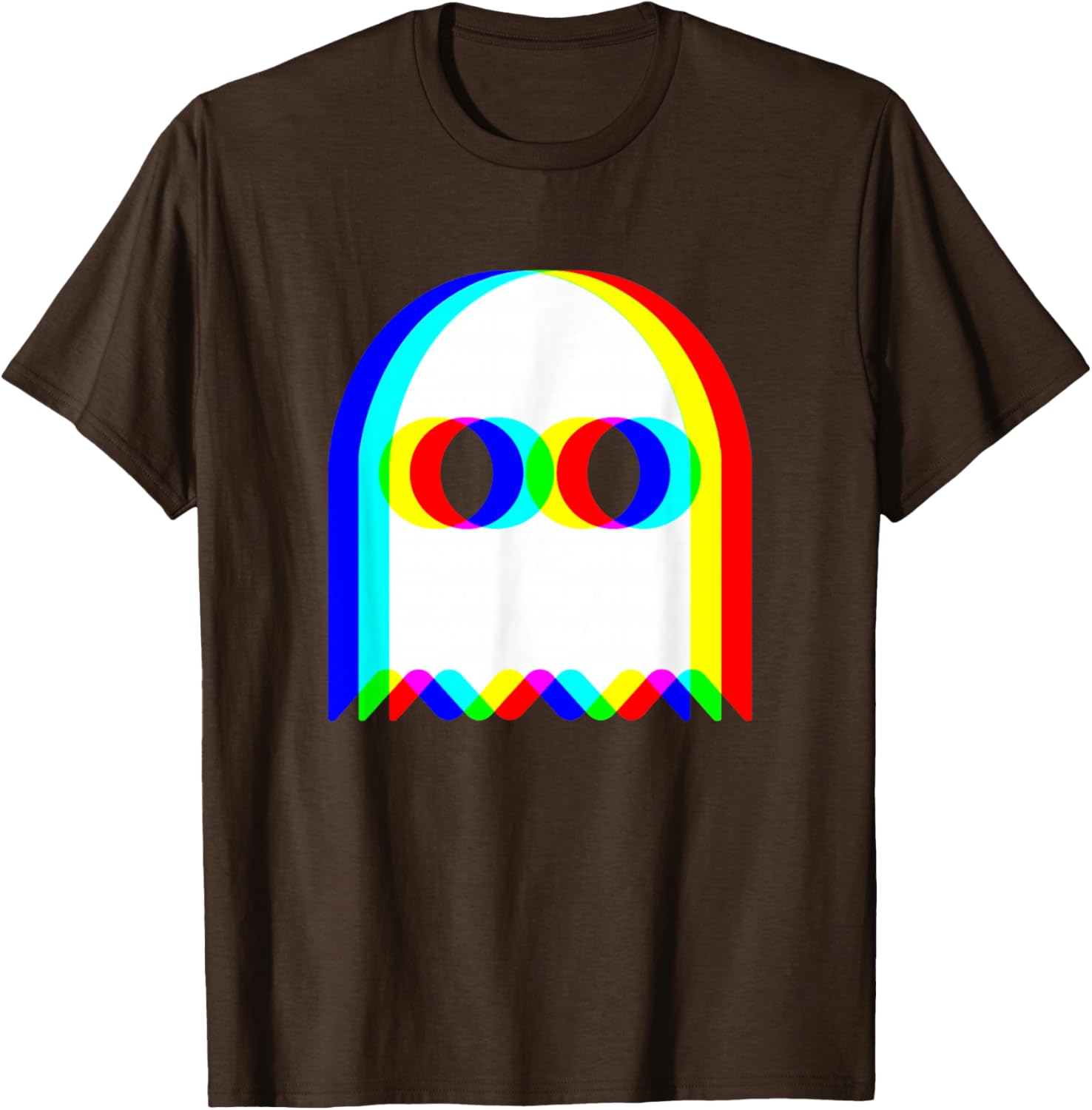 Funny Trippy Ghost Halloween T-Shirt for EDM Rave Party Fun - 14