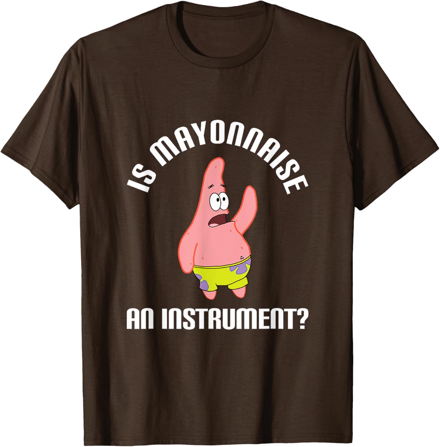 Mademark SpongeBob SquarePants Mayonnaise Instrument T-Shirt for Fans - 20
