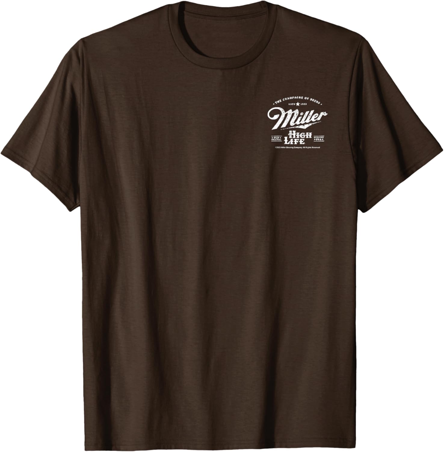 Coors Miller High Life Champagne of Beers T-Shirt for Beer Lovers - 9