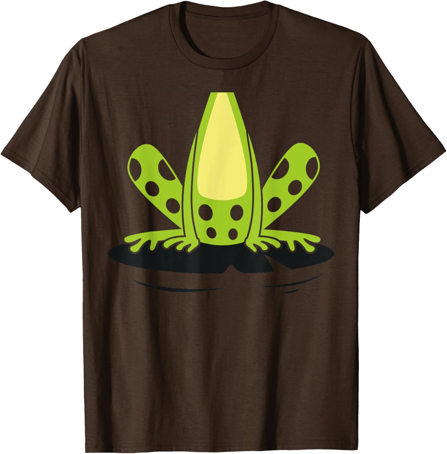 Cute Frog Body Costume T-Shirt for Halloween Gift - Easy Reptile Apparel - 6