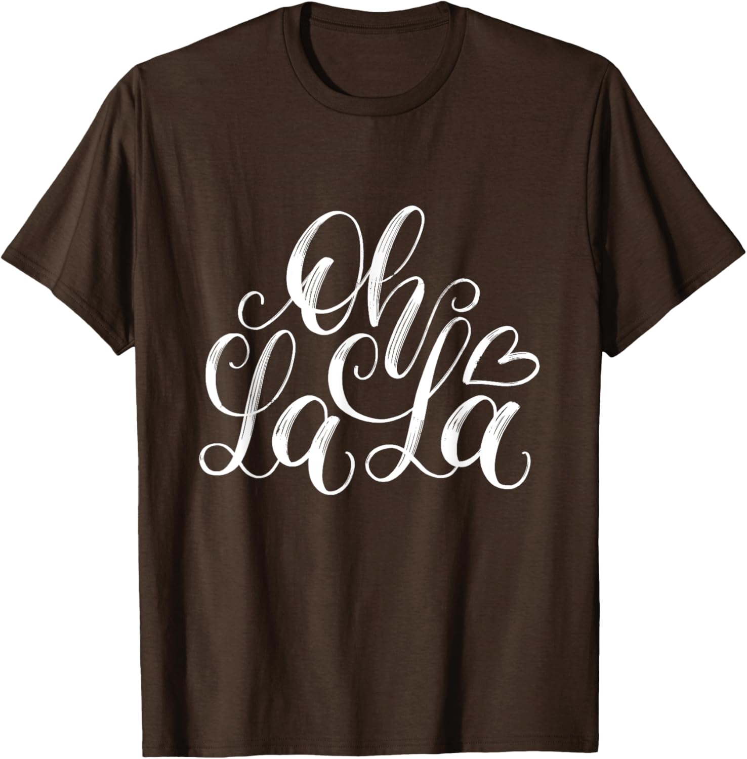 Oh La La French Novelty Graphic Tees Stylish T-Shirt for Fun Fashion - 20