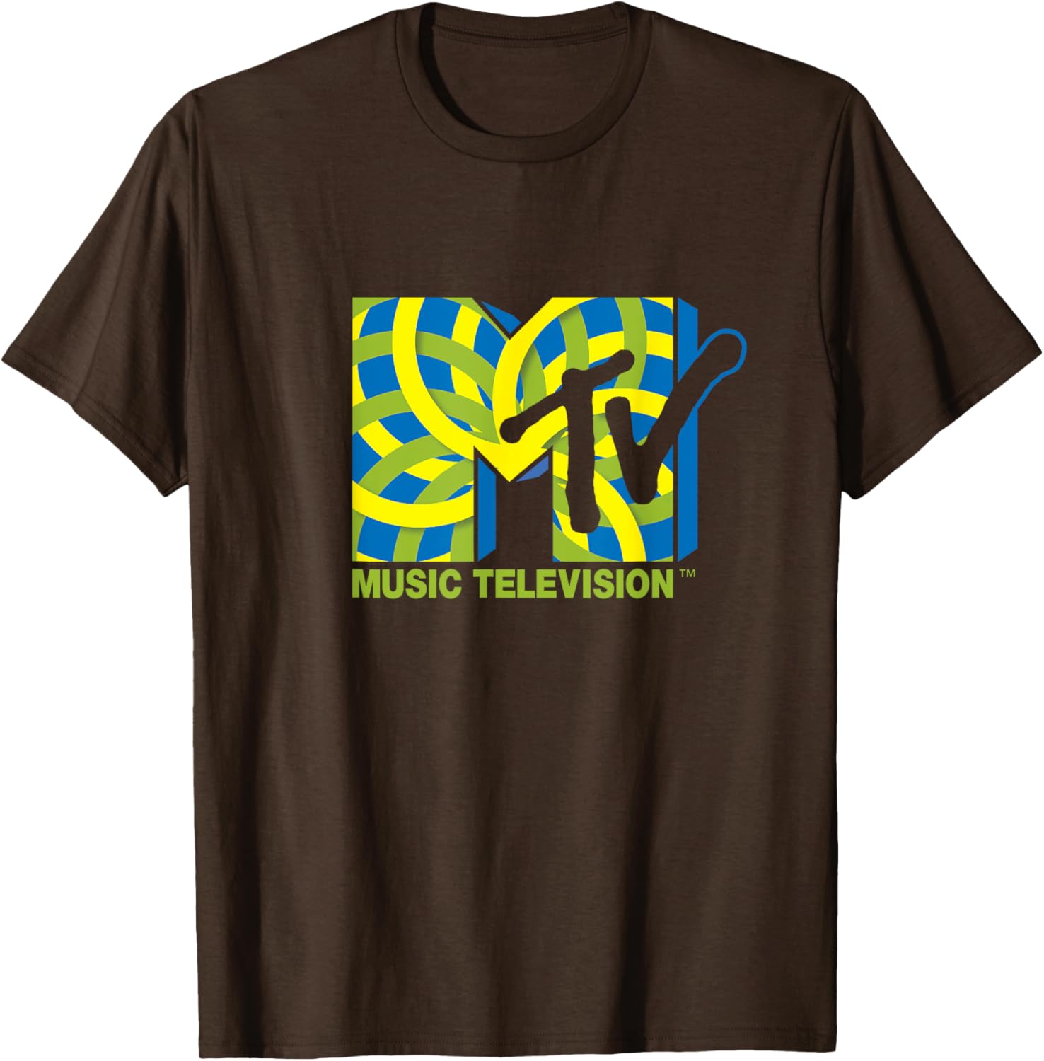 Mademark x MTV Colorful Illusion Logo T-Shirt for Trendy Style - 7