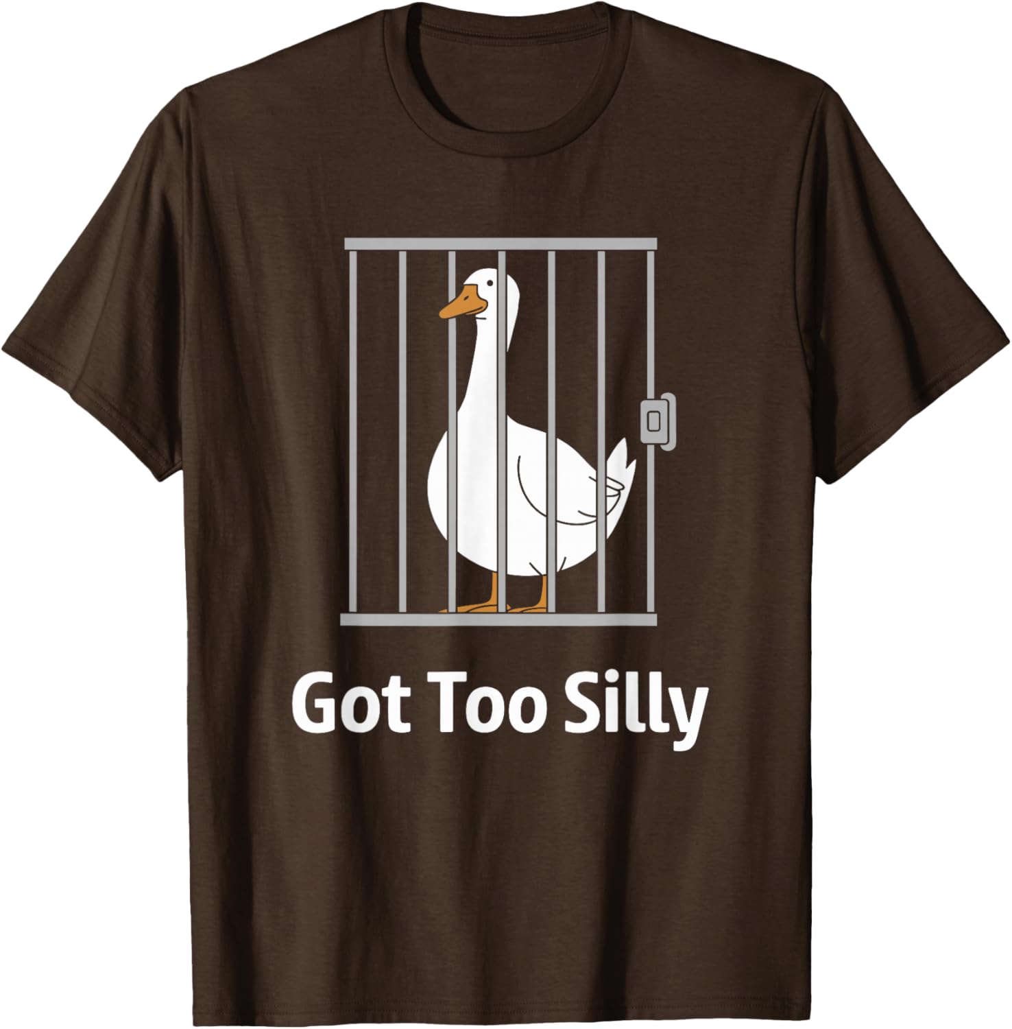 Funny Goose Pun T-Shirt for Animal Lovers – Got Too Silly Humor Shirt - 5