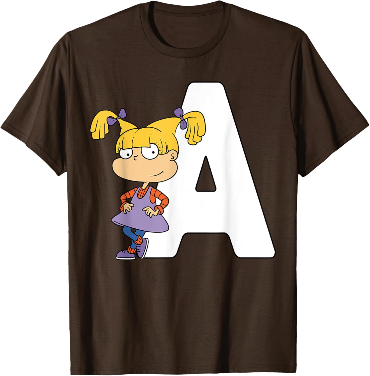 Mademark x Rugrats Angelica Pickles The Girl with an A T-Shirt for Fans - 3