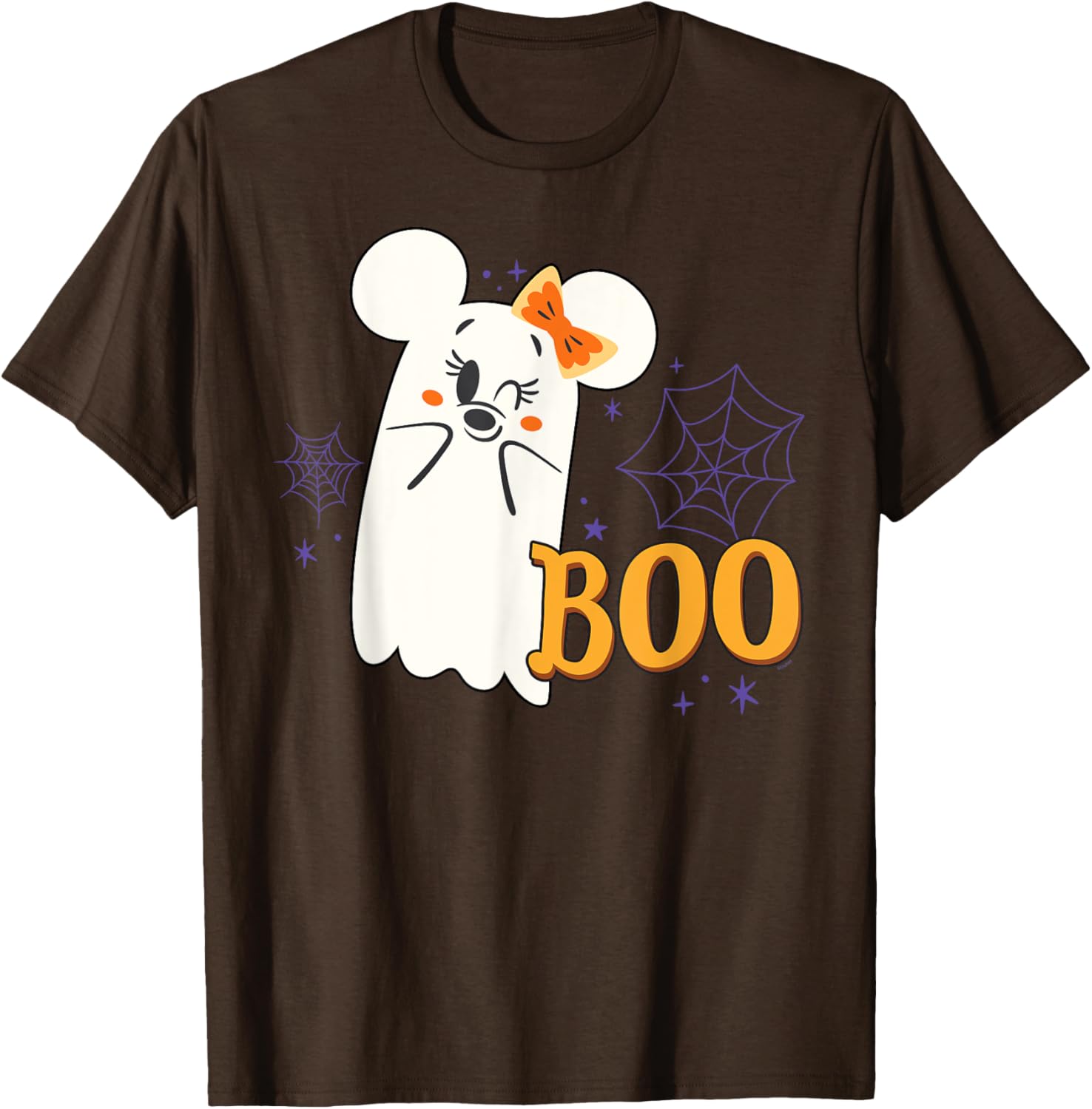 Adorable Disney Minnie Mouse Ghost Halloween T-Shirt for Kids - 25
