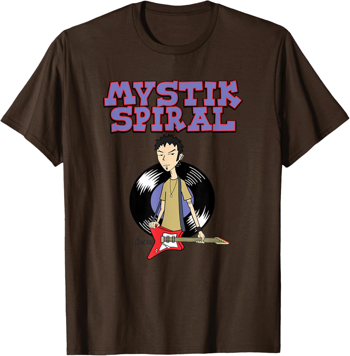 Mademark x Daria Mystik Spiral T-Shirt for Artistic Fashion Lovers - 3