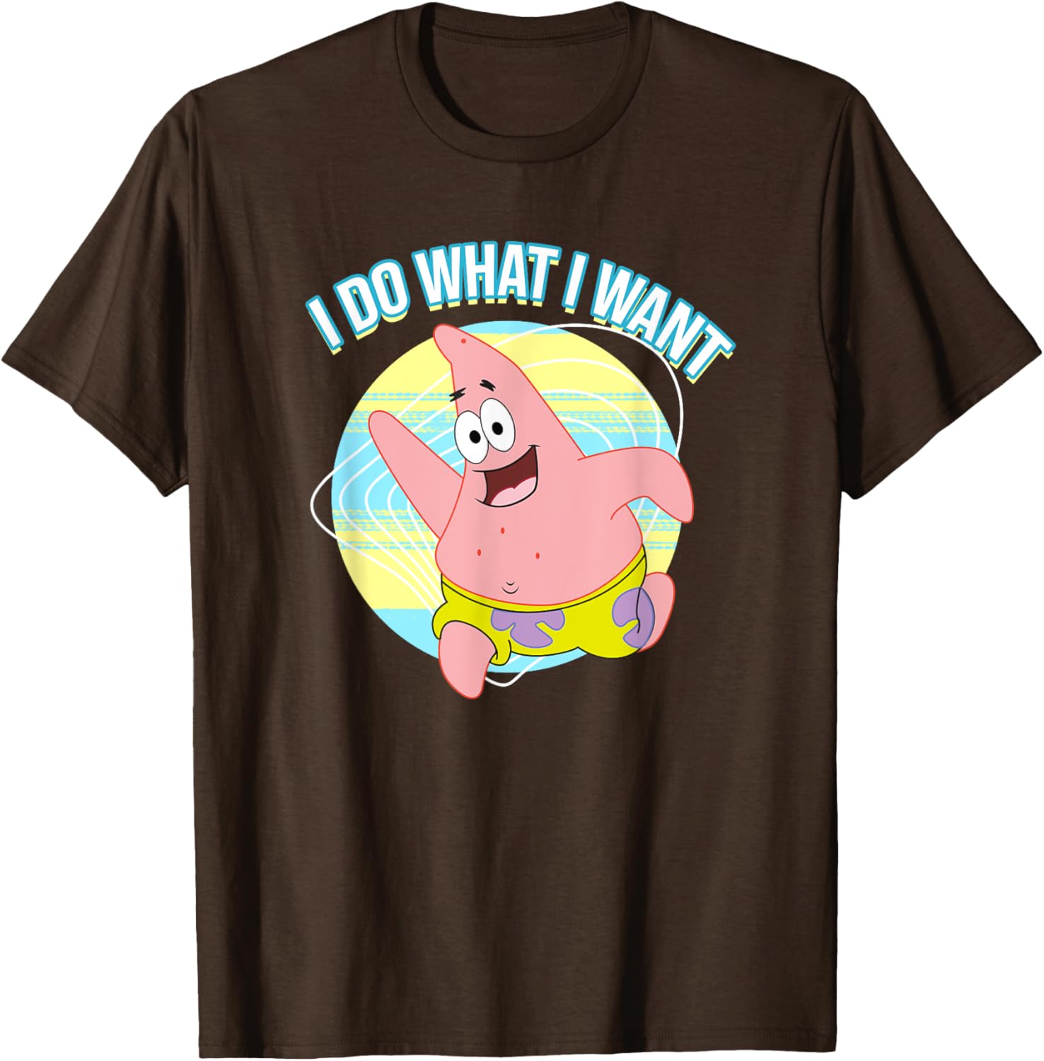 Mademark Patrick Star I Do What I Want T-Shirt for Fun Fashion Lovers - 2