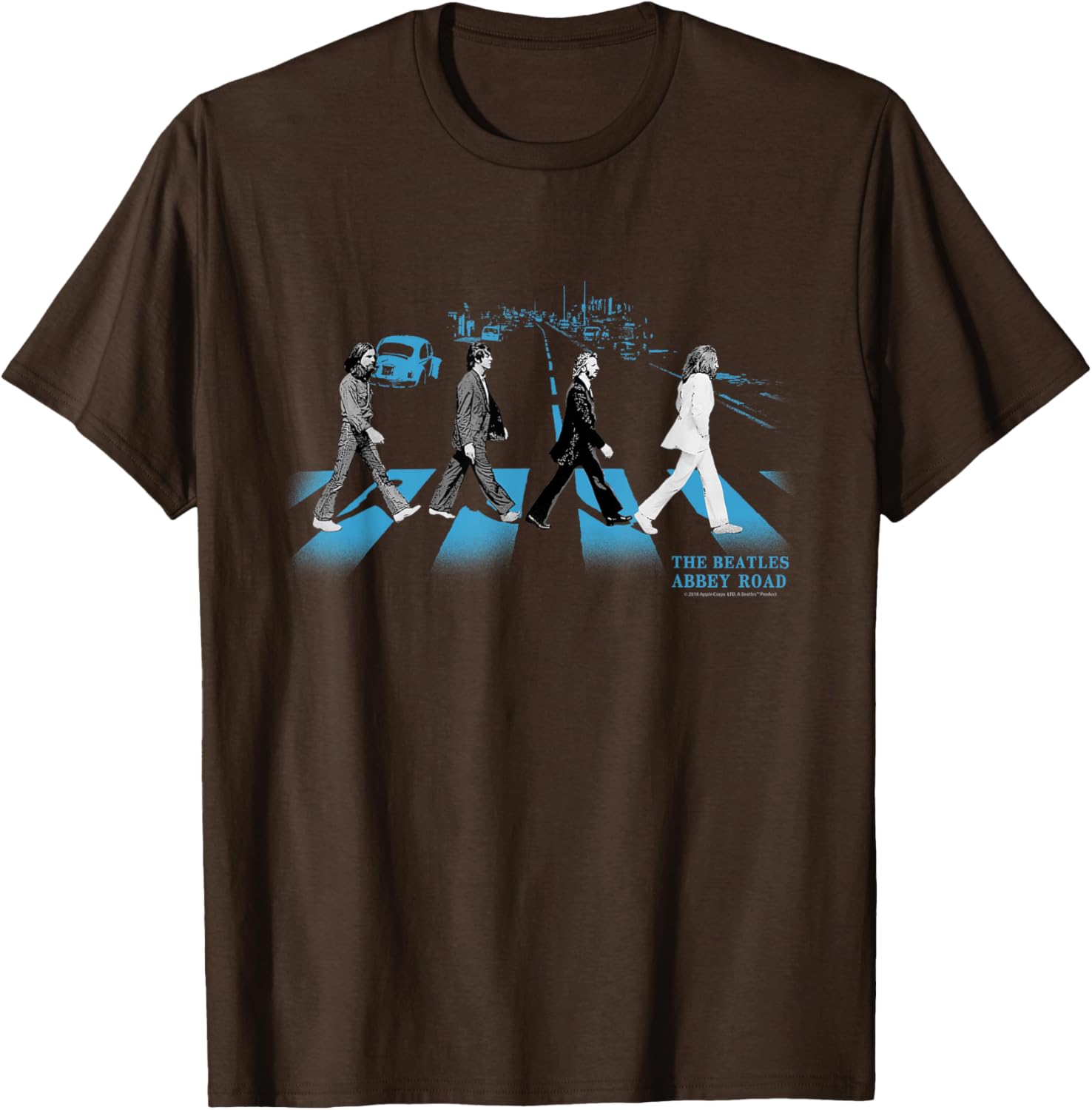 Beatles Abbey Road Street Blues T-Shirt - Stylish Music Apparel for Fans - 9