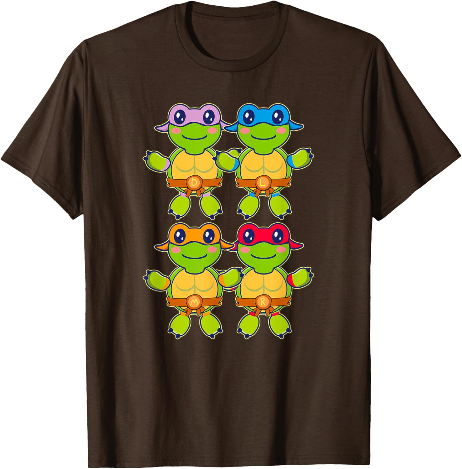 Cute TMNT Babies T-Shirt for Kids by Mademark - Stylish Fun Apparel - 9
