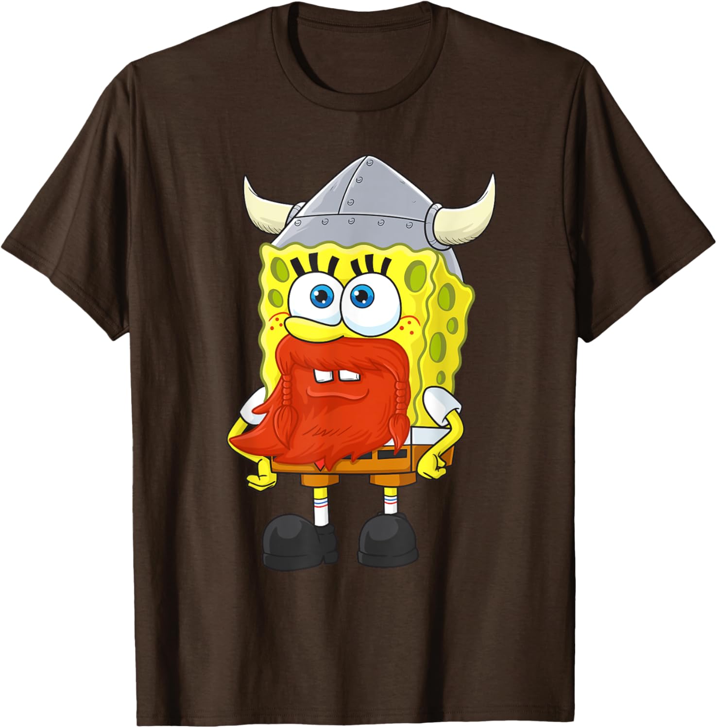Mademark SpongeBob Happy Leif Erikson Day T-Shirt for Fun Celebrations - 7