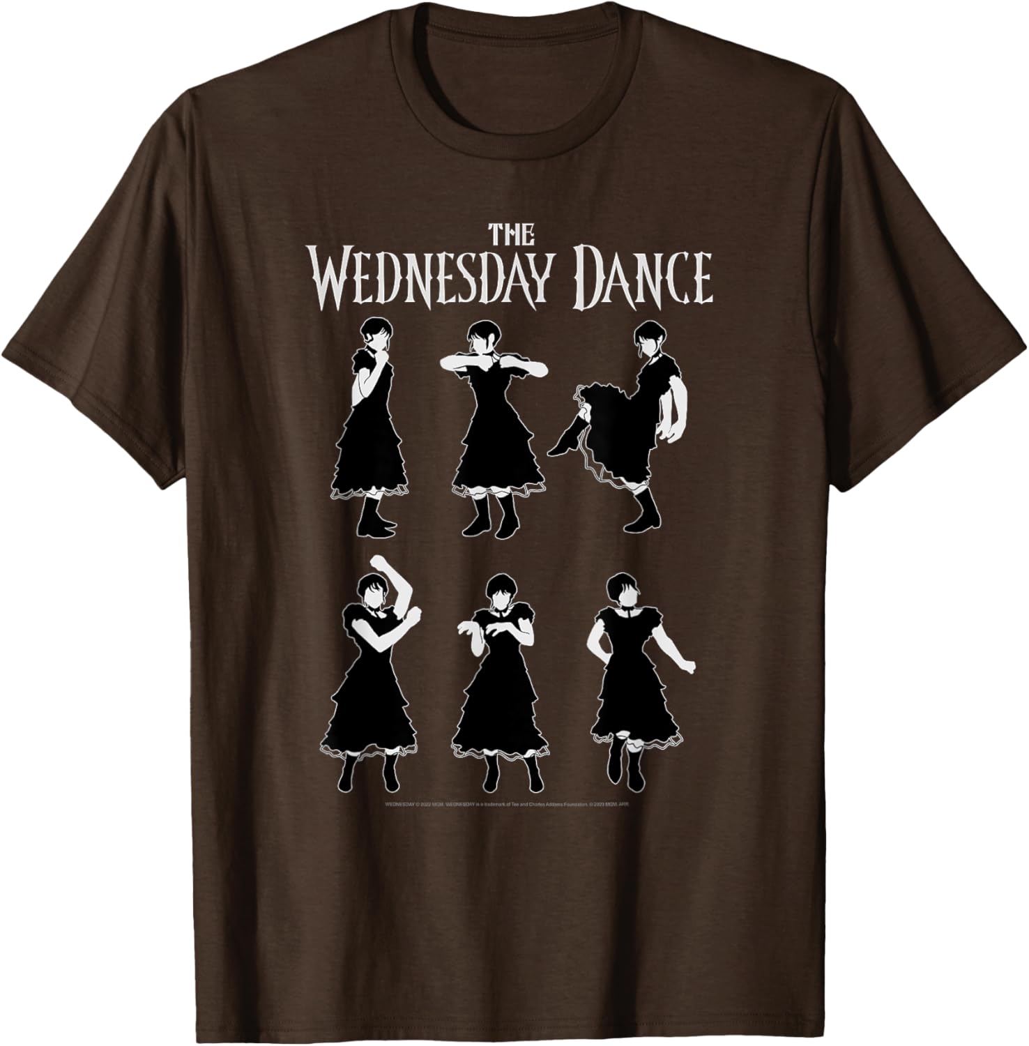 Wednesday Dance Moves Tutorial T-Shirt Fun Apparel for Fans - 11