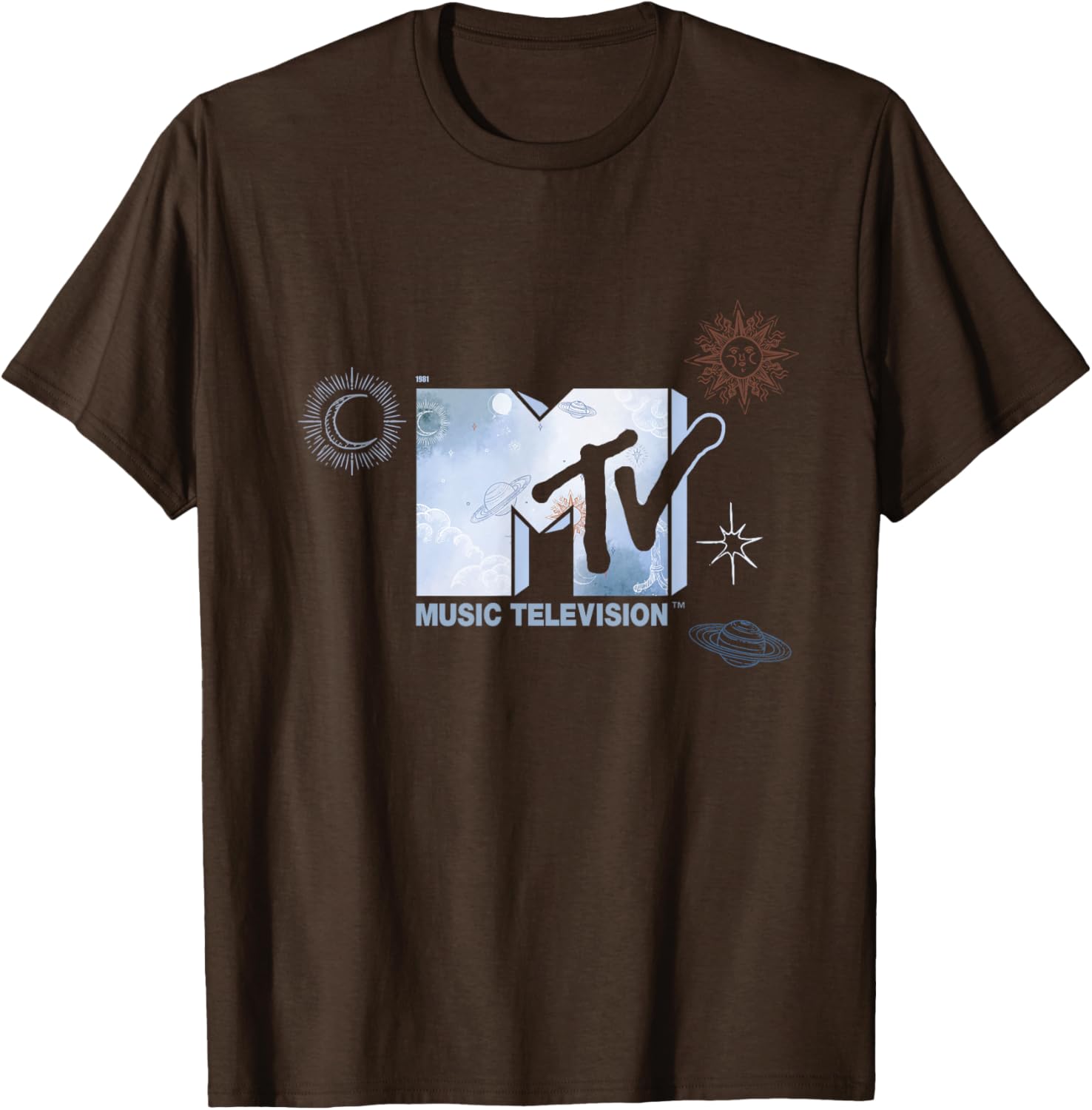 Mademark x MTV Official 1981 Hand Painted Sky T-Shirt for Music Lovers - 13