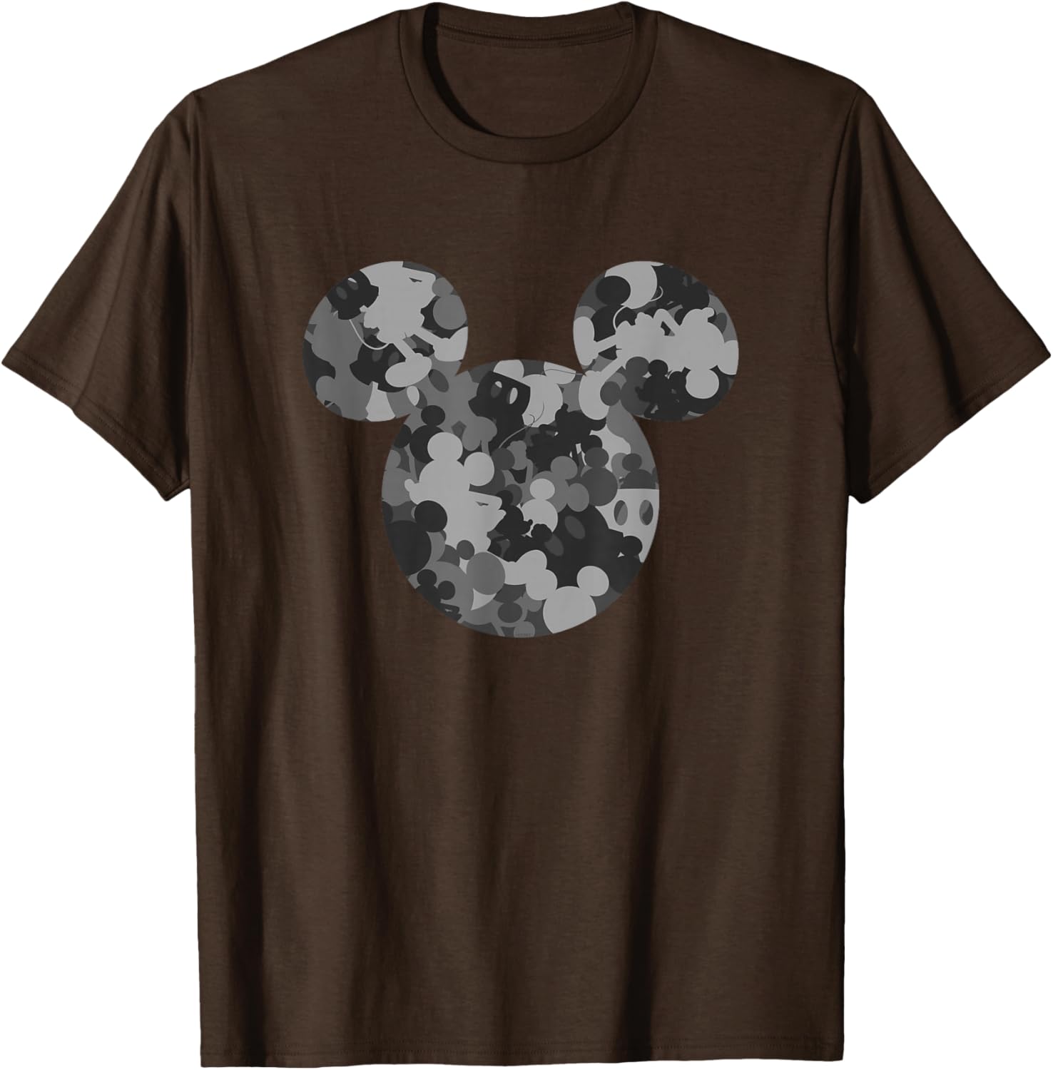 Disney Mickey Mouse Camo Gray T-Shirt for Fun and Stylish Kids - 11
