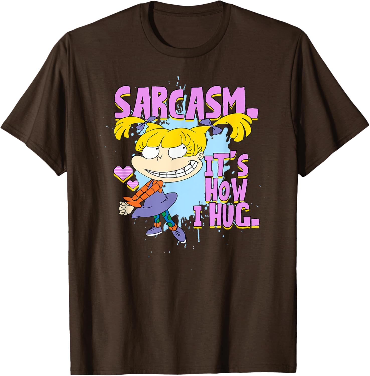 Mademark x Rugrats Angelica Sarcasm T-Shirt for Fun-Loving Fans - 11