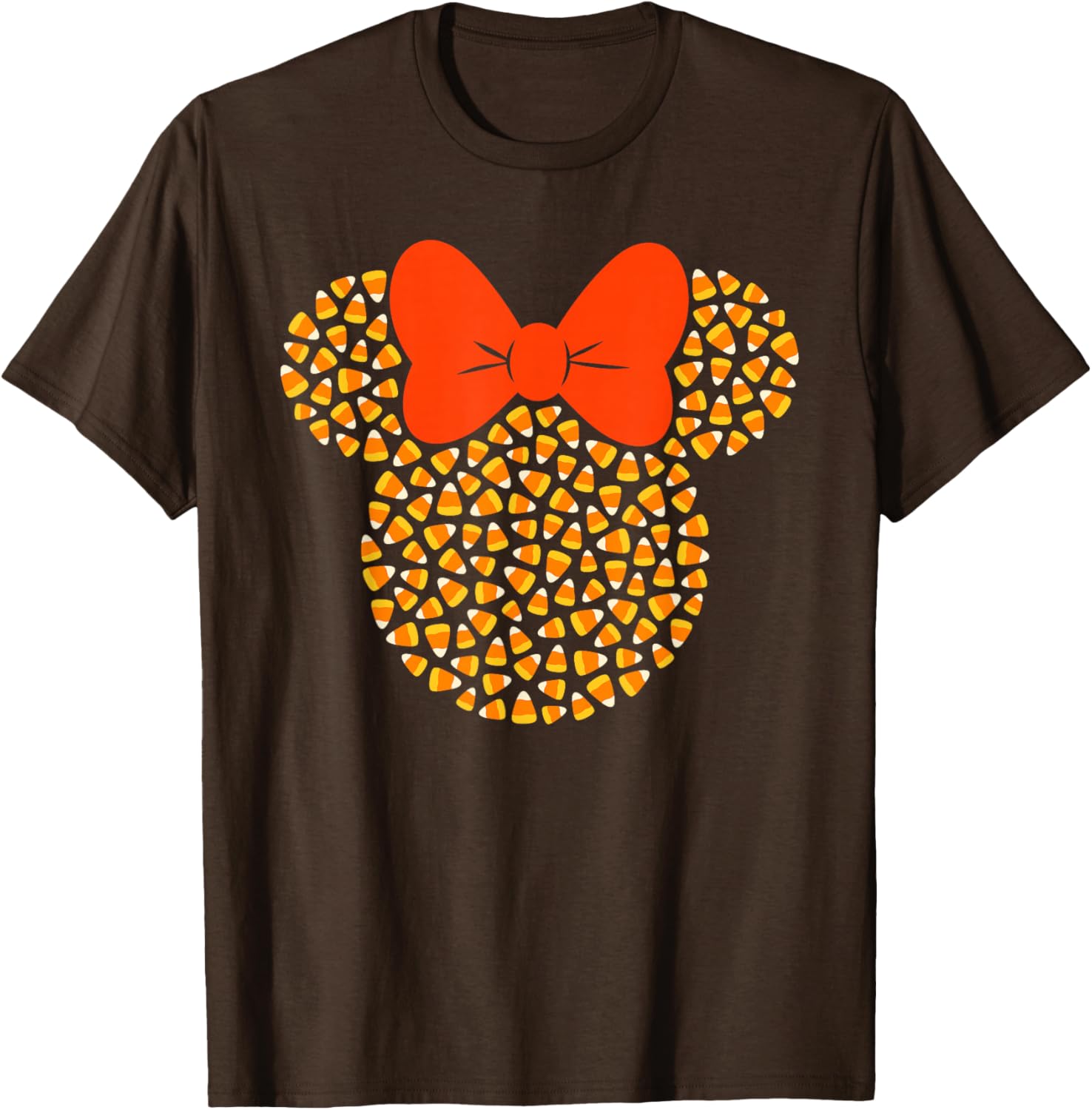 Disney Minnie Mouse Candy Corn Halloween T-Shirt for Fun Fall Celebrations - 13