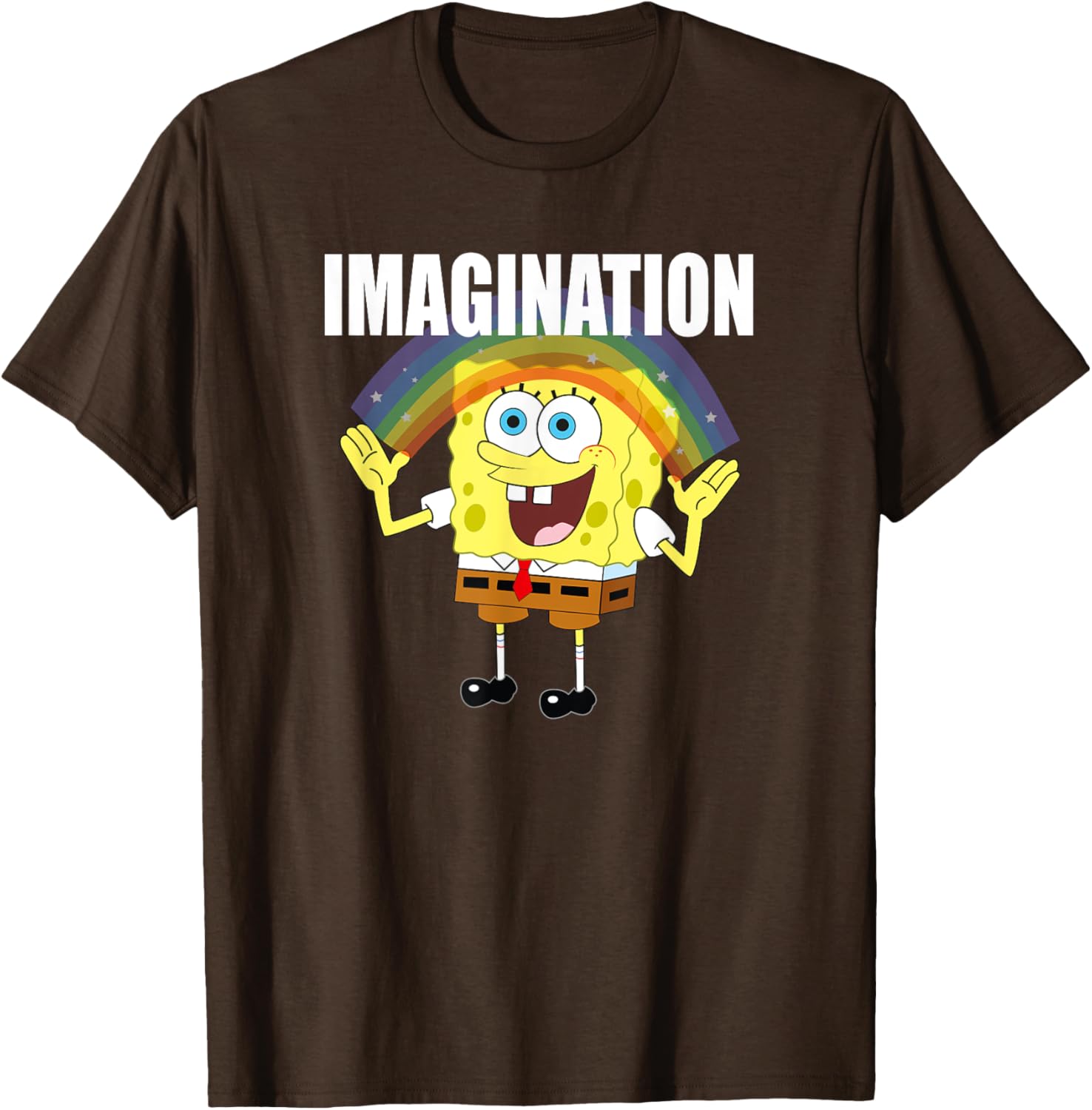 Mademark x SpongeBob SquarePants Rainbow Imagination T-Shirt for Fun Style - 15