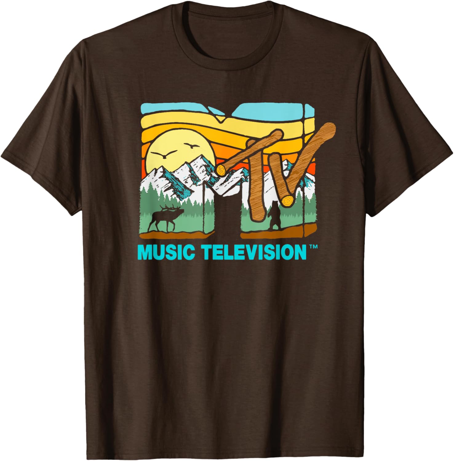 Mademark x MTV Great Outdoors Nature Logo T-Shirt for Trail Lovers - 6