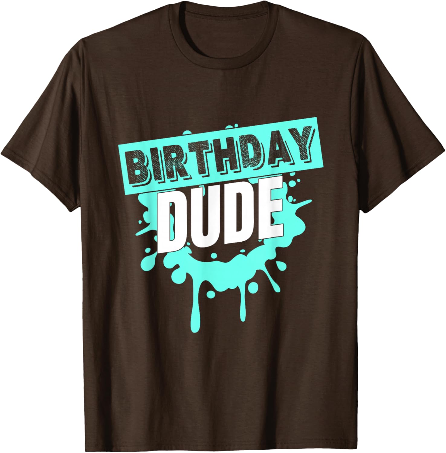 Birthday Dude Graphic Novelty T-Shirt for Boys - Fun Gift Idea - 8