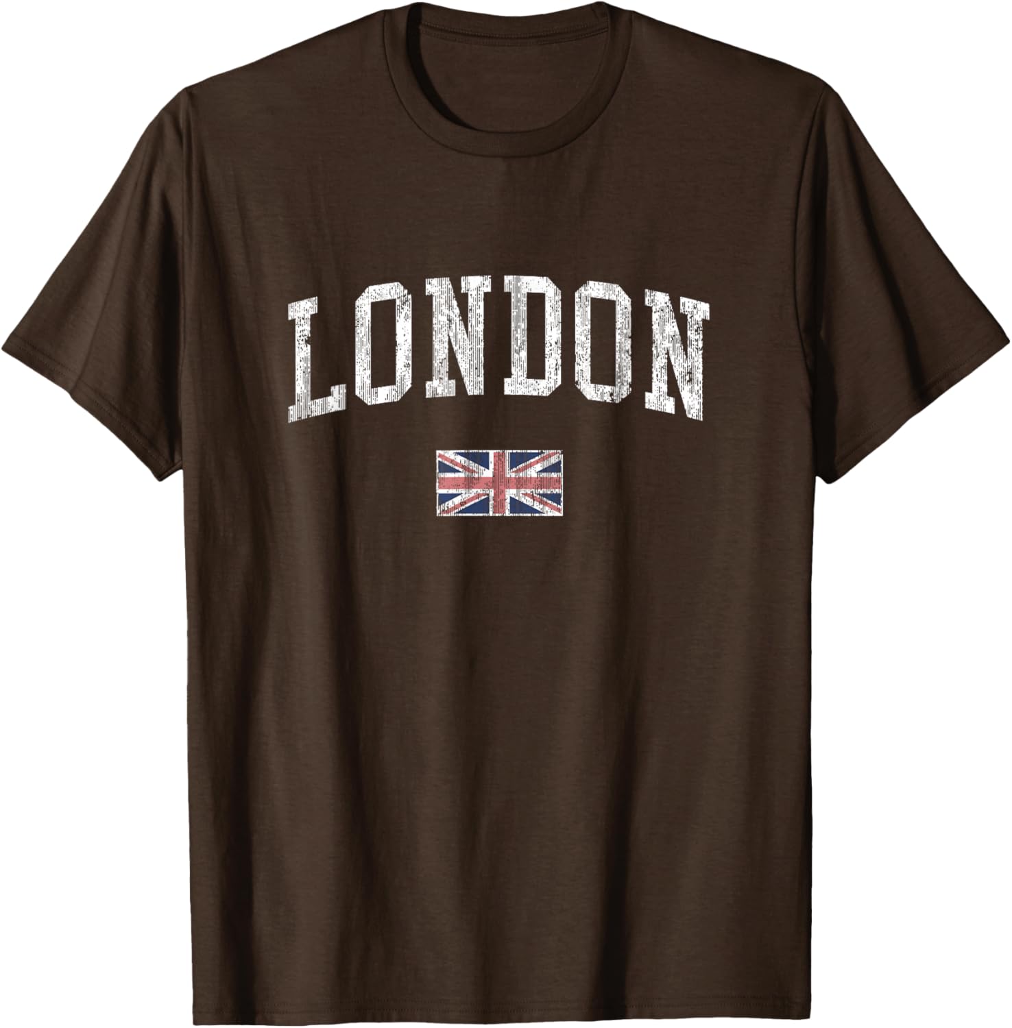 London Vintage Sports T-Shirt with British Flag Design for Men and Women - 22
