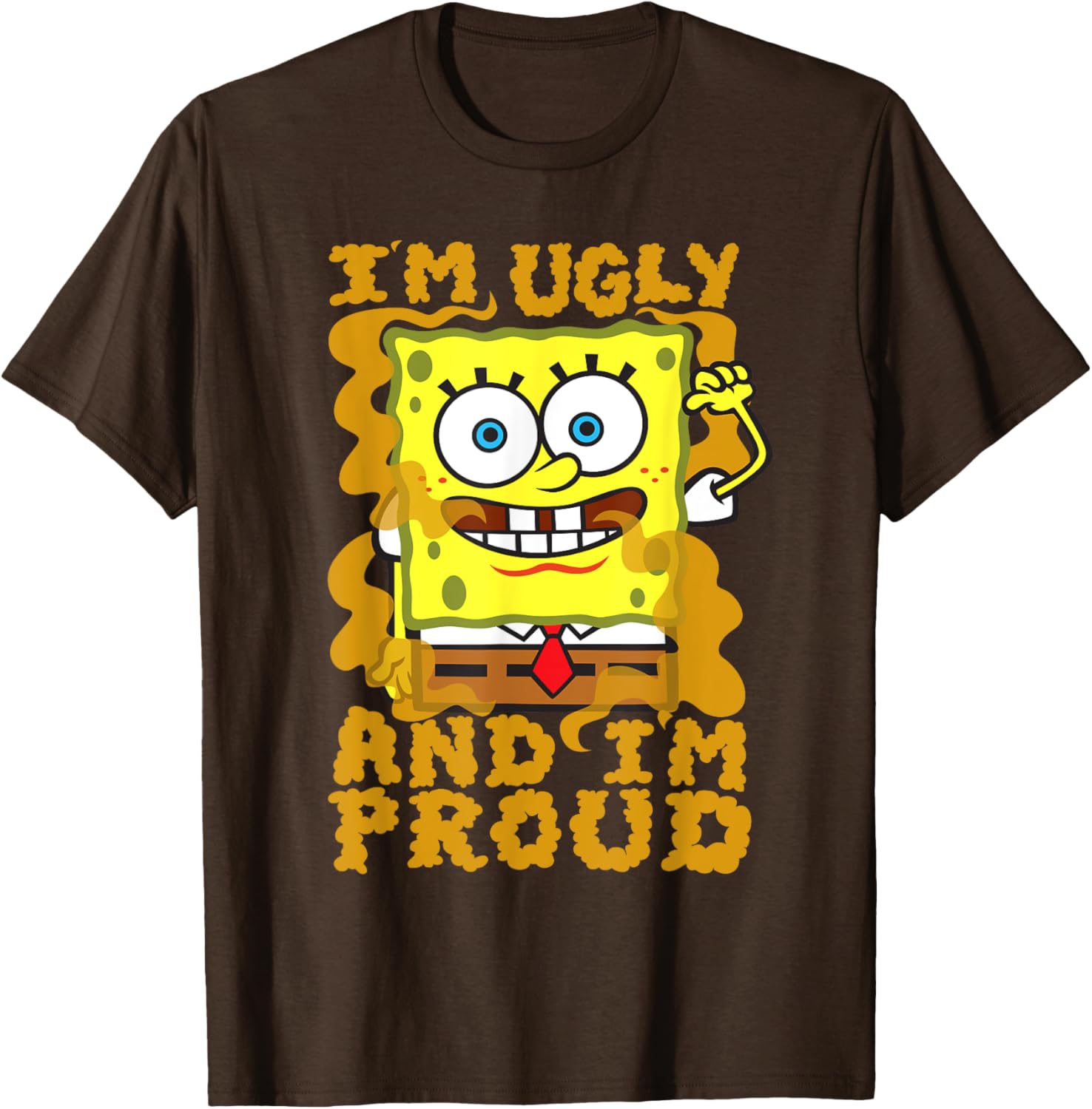 Mademark SpongeBob Im Ugly and Proud Funny T-Shirt for Men and Women - 2