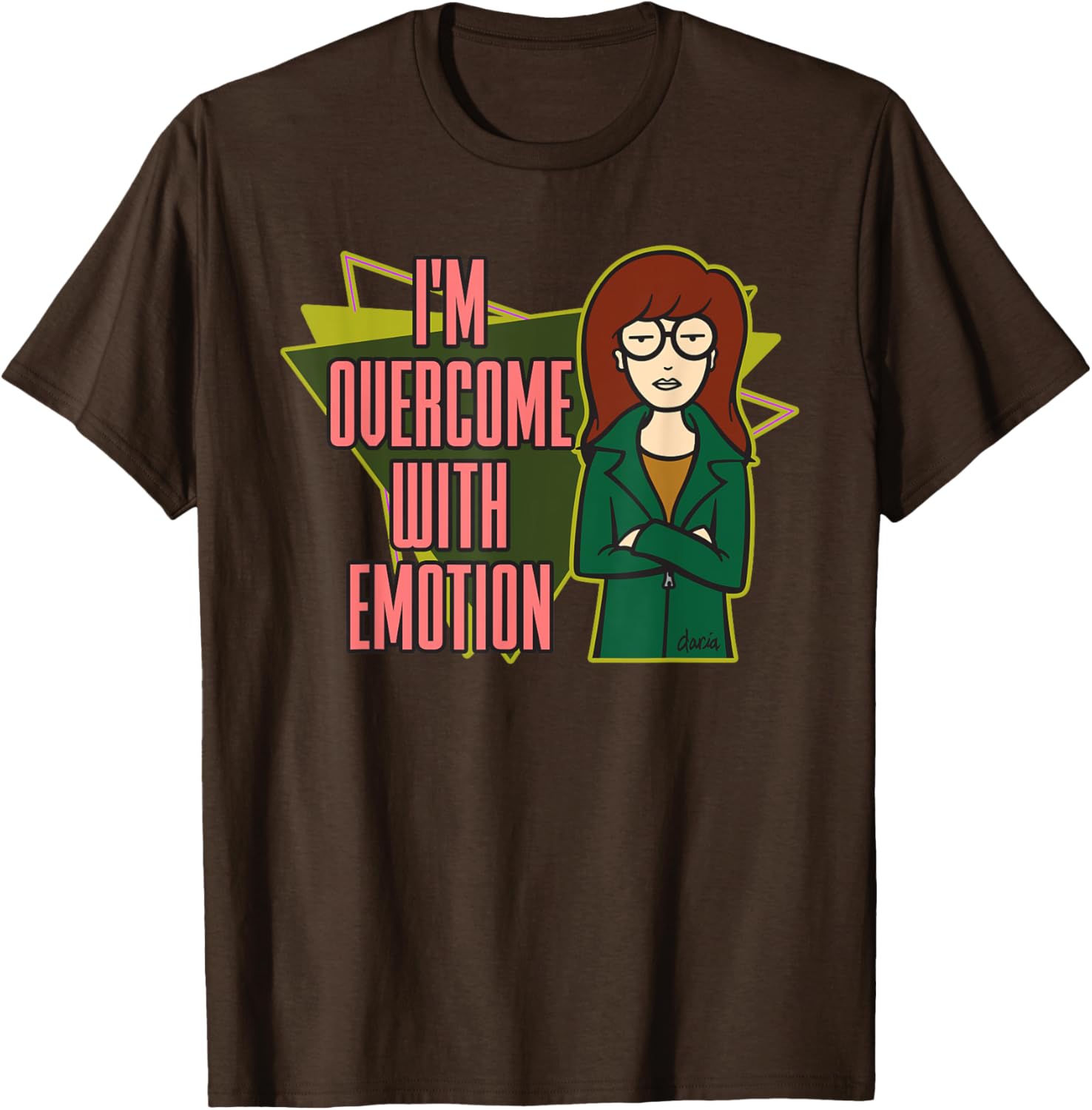 Mademark x Daria Emotion Graphic T-Shirt for Trendy Casual Style - 17