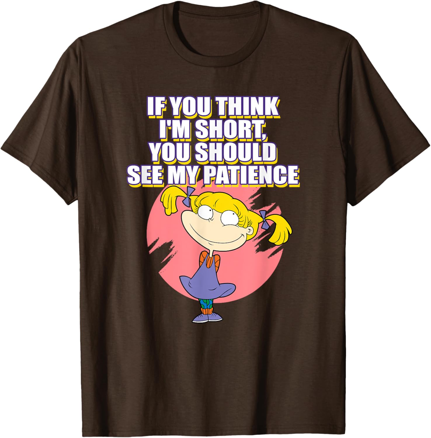Mademark x Rugrats Angelica Patience T-Shirt for Trendy Kids Fashion - 7