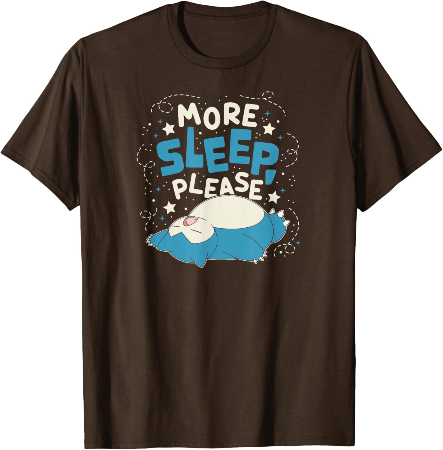 Snorlax More Sleep Please T-Shirt for Pokémon Fans - Comfy and Cute - 6