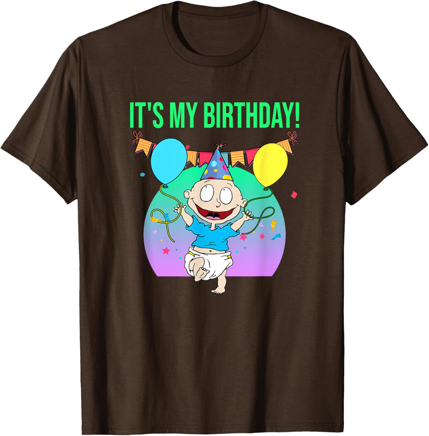 Mademark Rugrats Tommy Pickles Birthday T-Shirt for Kids and Adults - 10