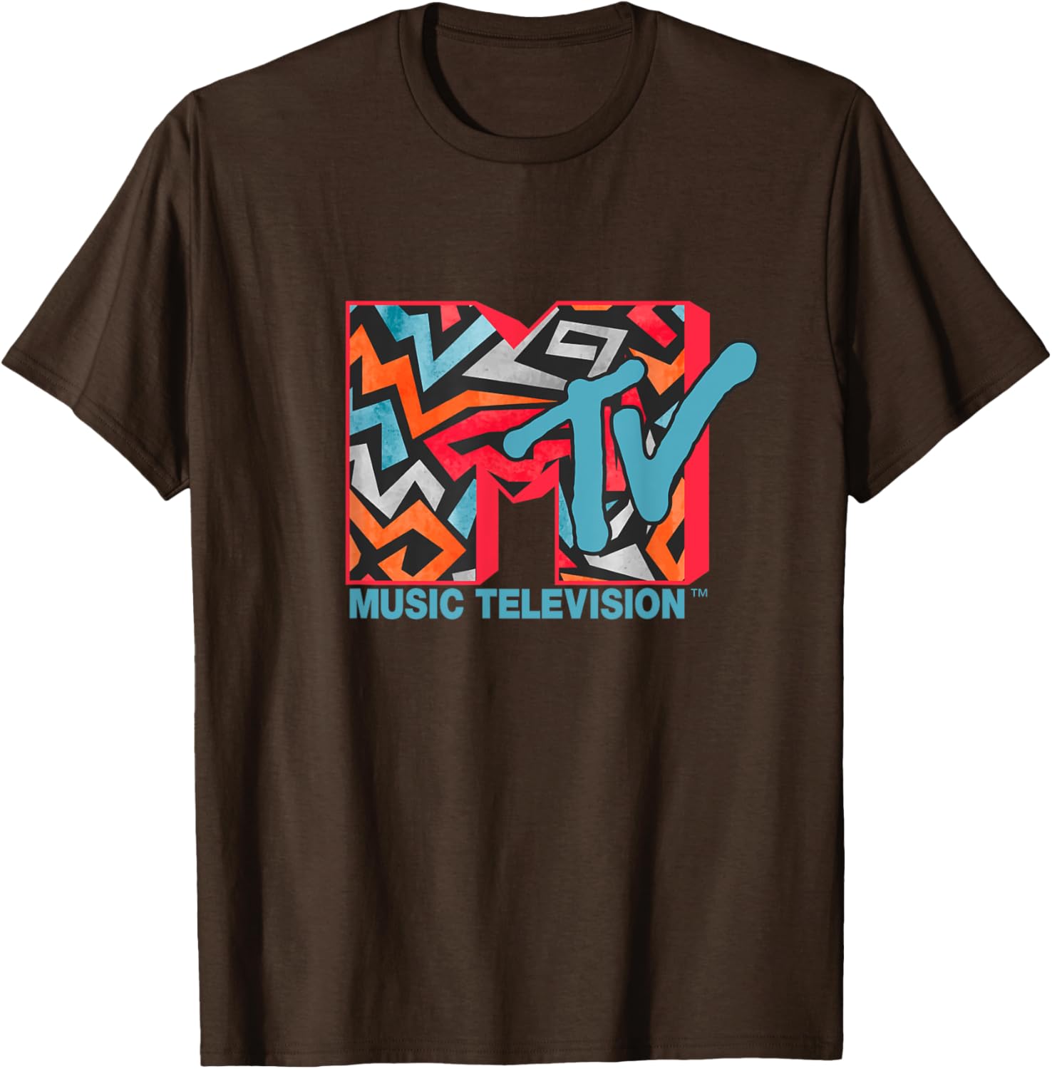 Mademark x MTV Abstract Logo T-Shirt - Stylish Modern Art Fashion - 5