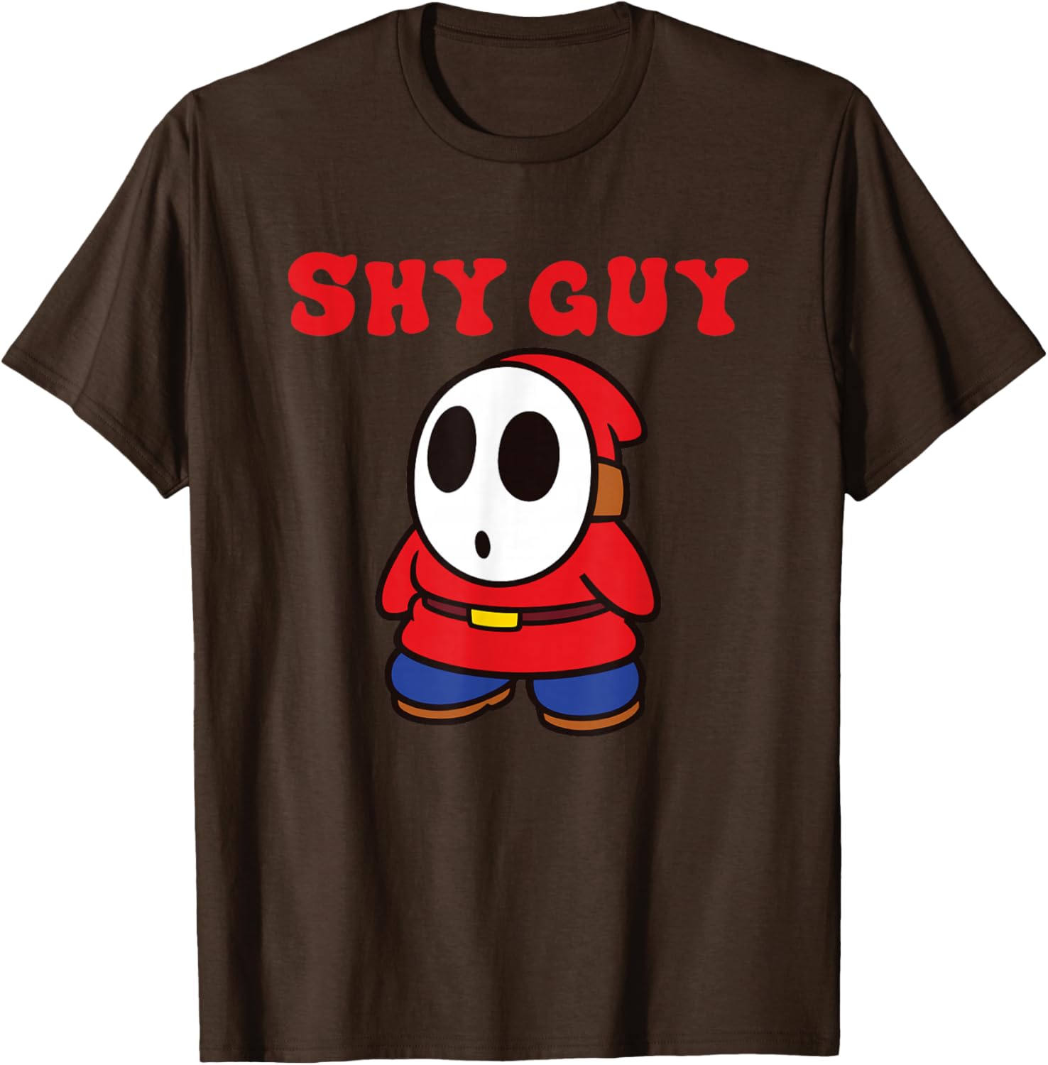 Super Mario Shy Guy Retro T-Shirt for Gamers - Nintendo Fan Apparel - 9