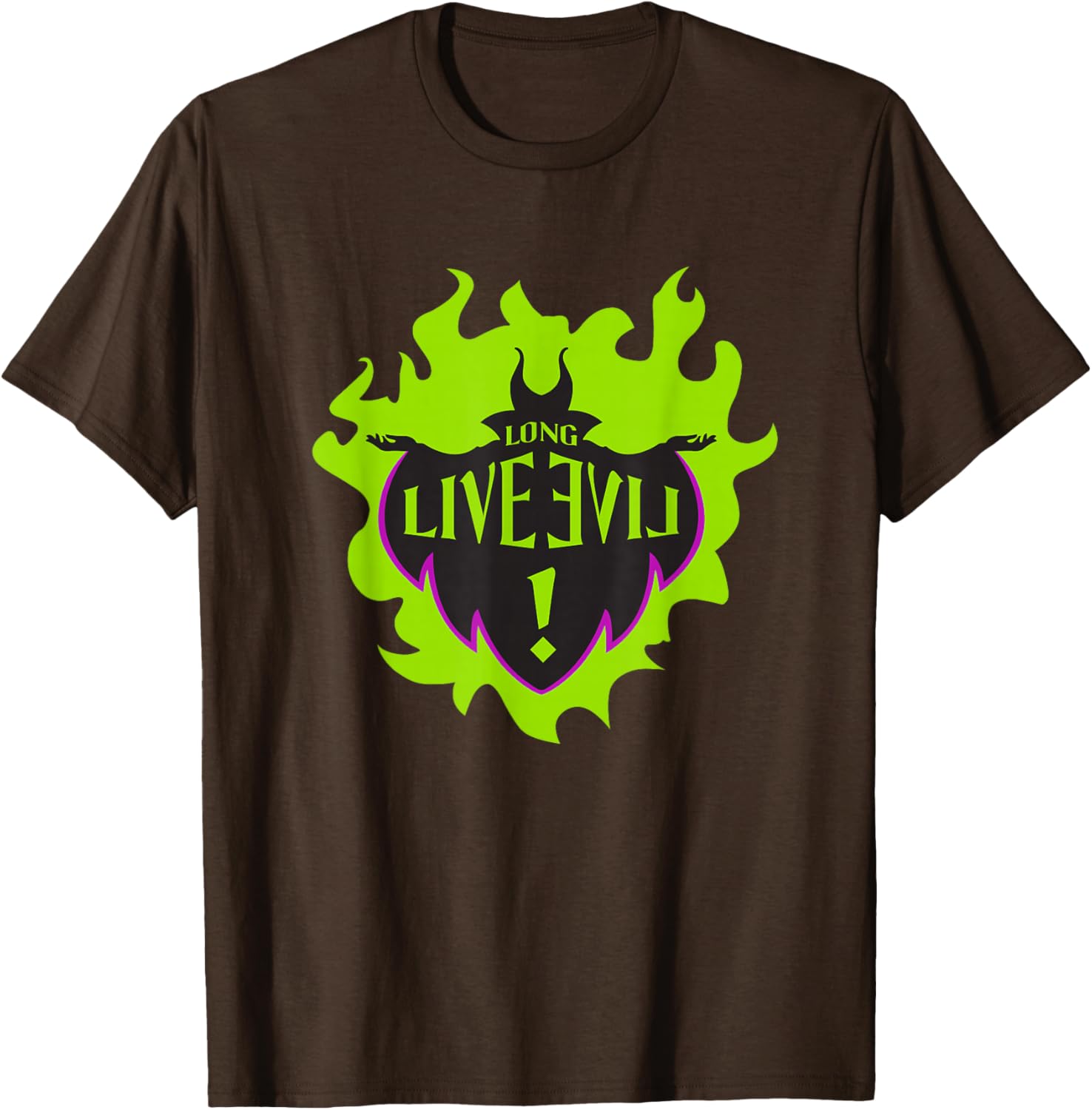 Disney Descendants Maleficent Long Live Evil T-Shirt for Fans - 6