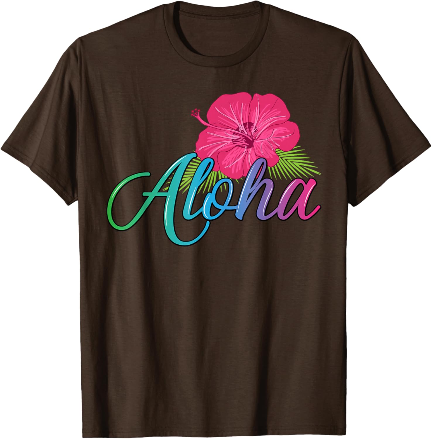 Aloha Hawaii T-Shirt with Aloha Flower Spirit - Casual Island Style - 11