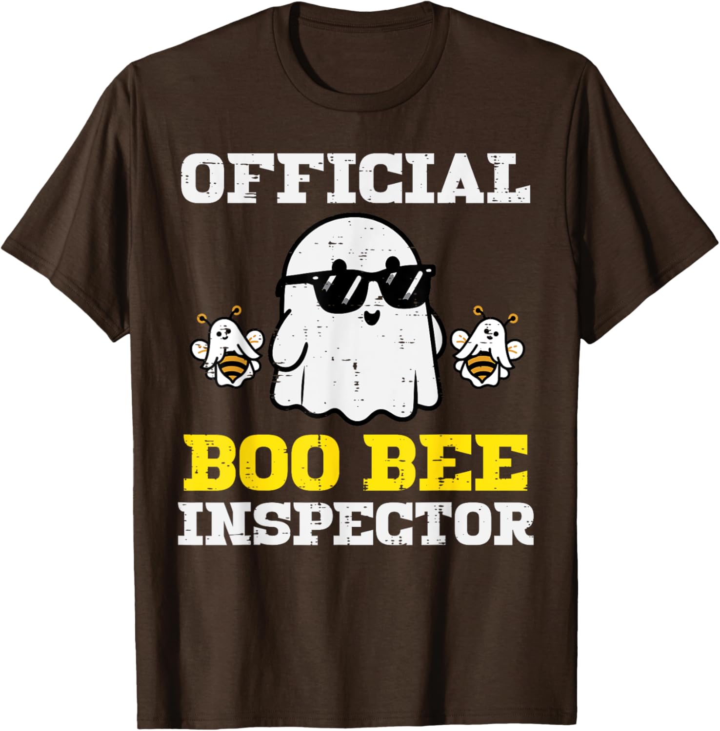 Halloween Boo Bee Inspector Funny Costume Tee for Men and Women - 26