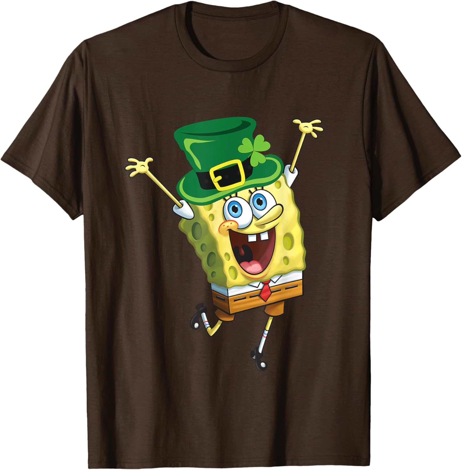 SpongeBob SquarePants St Patricks Day T-Shirt for Fun Festive Style - 9