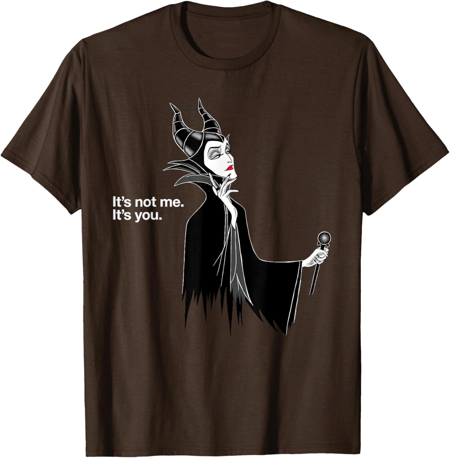 Disney Villains Maleficent It's Not Me It's You T-Shirt for Fans - 17