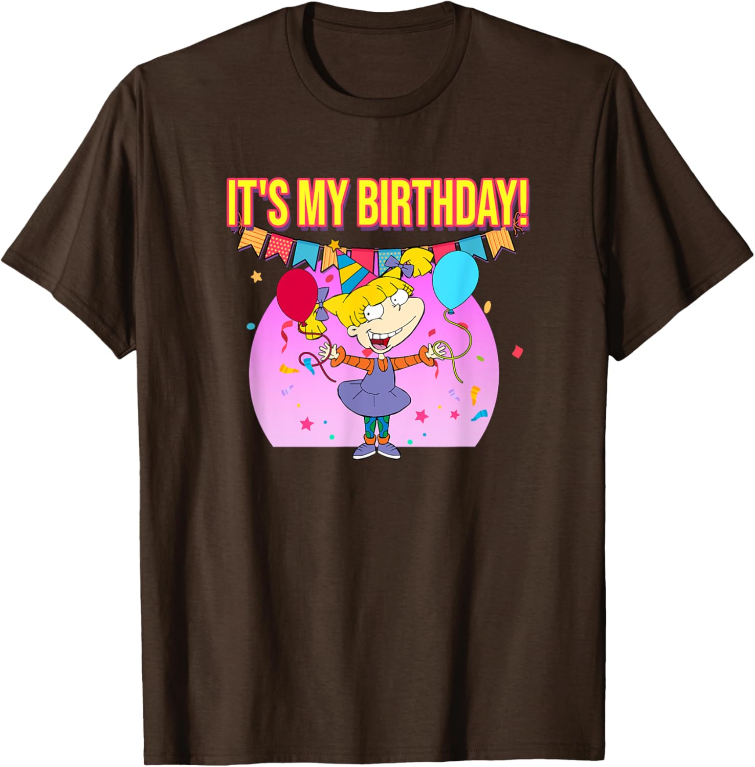 Mademark x Rugrats Angelica Pickles Birthday T-Shirt Fun Kids Apparel - 14