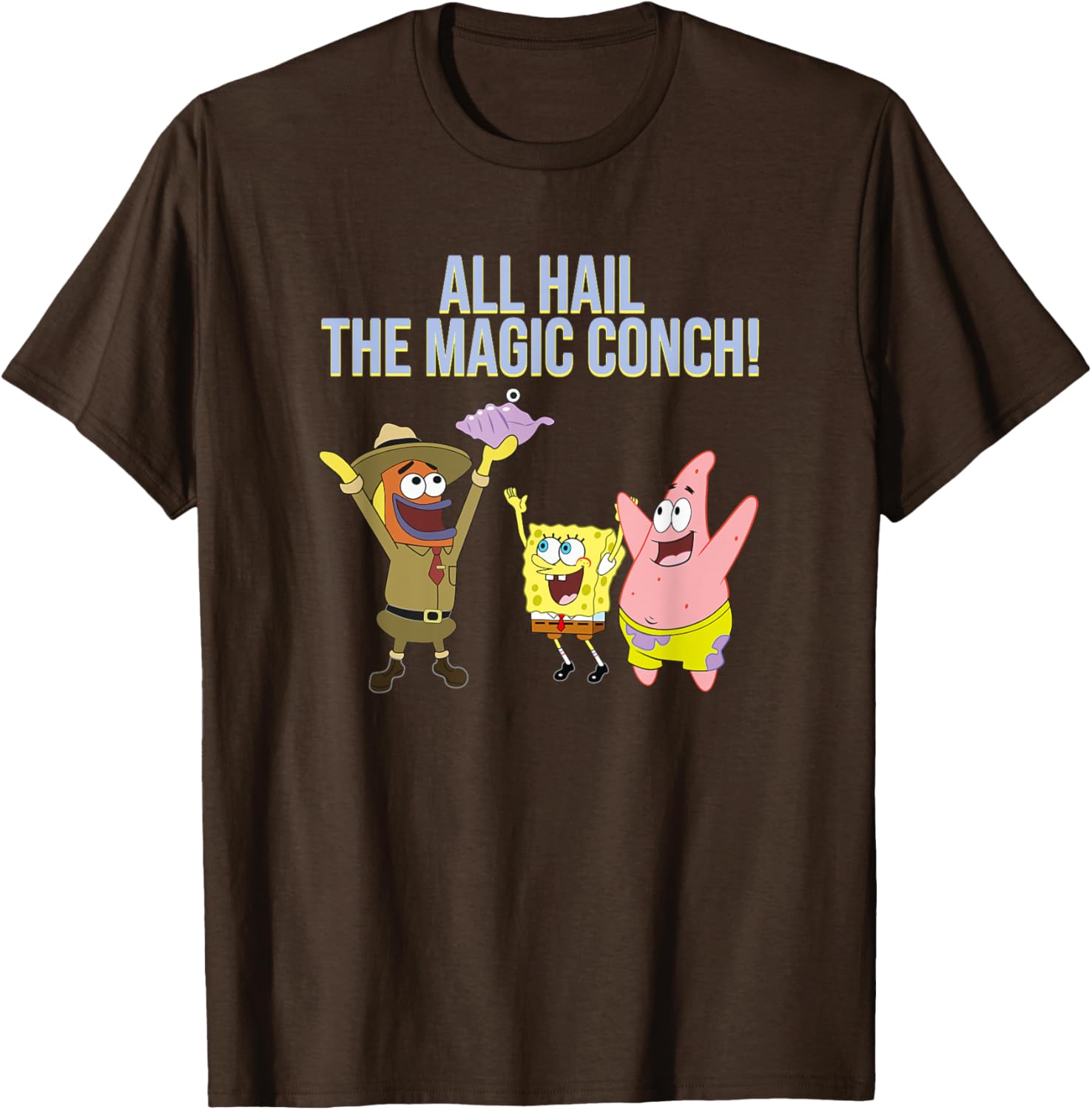 Mademark SpongeBob SquarePants Magic Conch T-Shirt for Fun Fans - 17