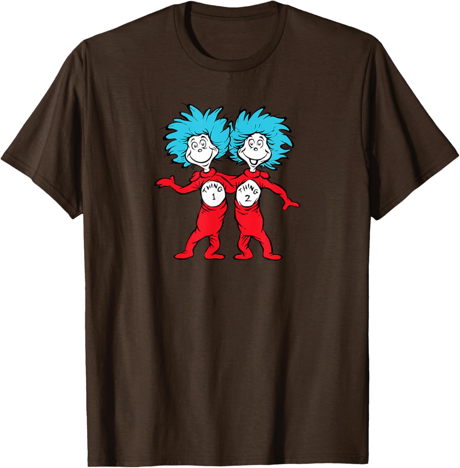 Dr. Seuss Thing 1 Thing 2 Buddies T-Shirt for Fun Lovers and Kids - 21