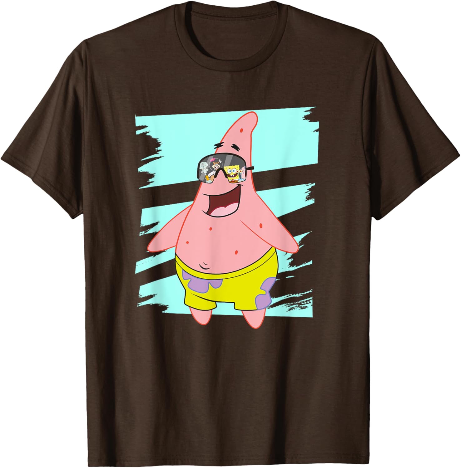 Mademark Patrick Star Sunglasses T-Shirt Fun SpongeBob SquarePants Apparel - 6