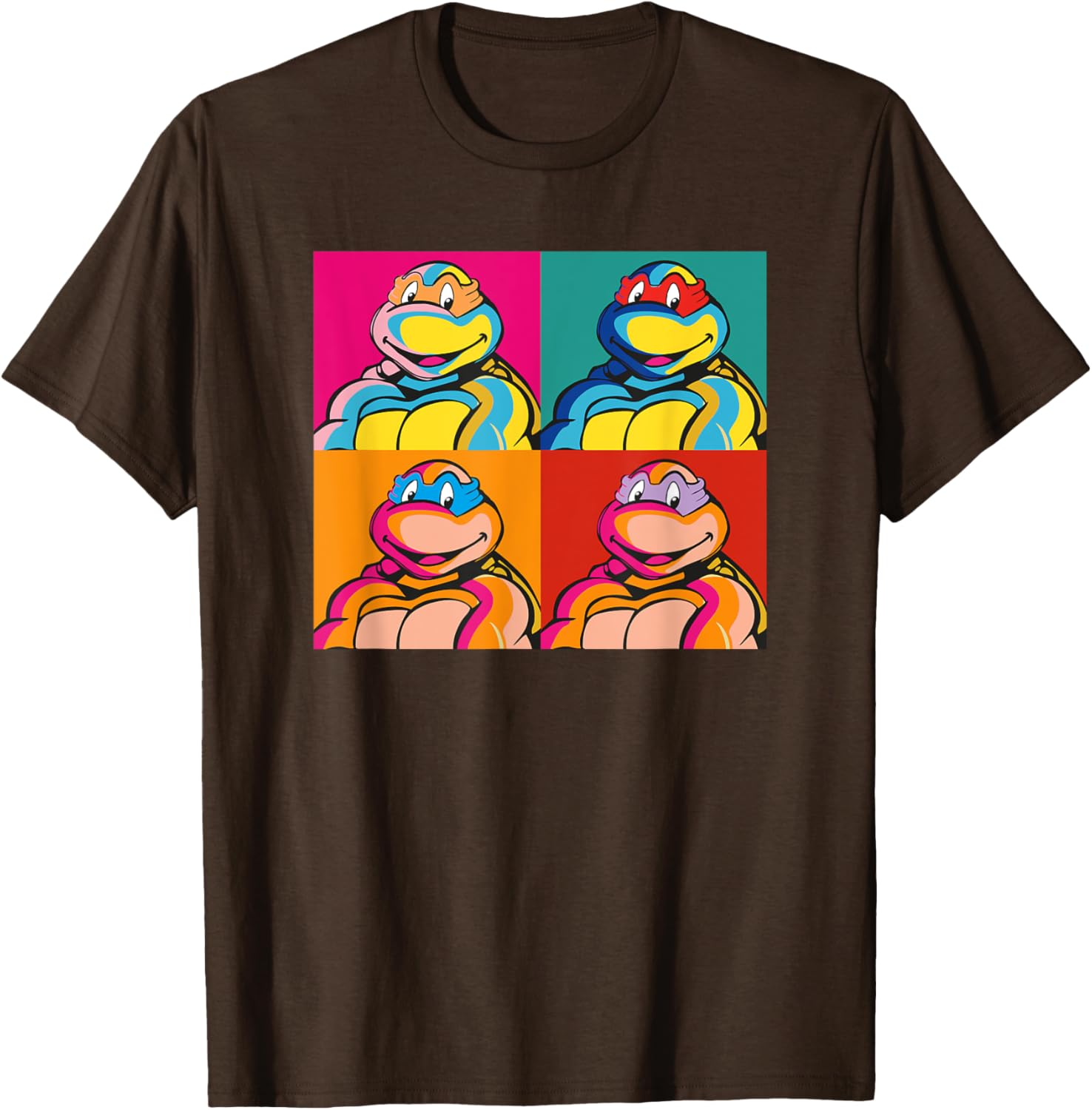 Mademark x TMNT Pop Art T-Shirt Featuring Donatello Michelangelo Leonardo - 11