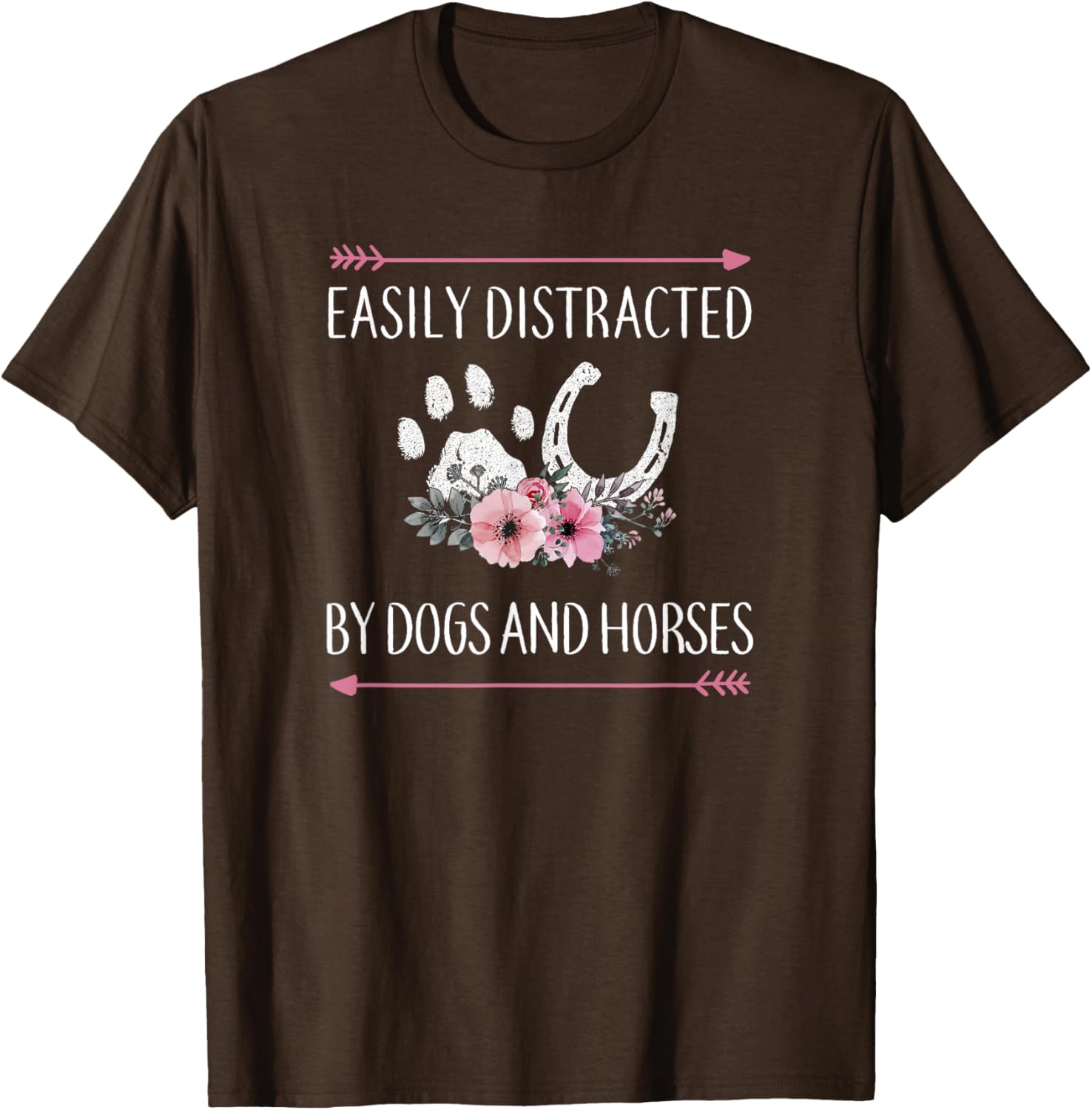 Horse Lover T-Shirt for Women, Teens, and Girls - Cute Horse Design - 13